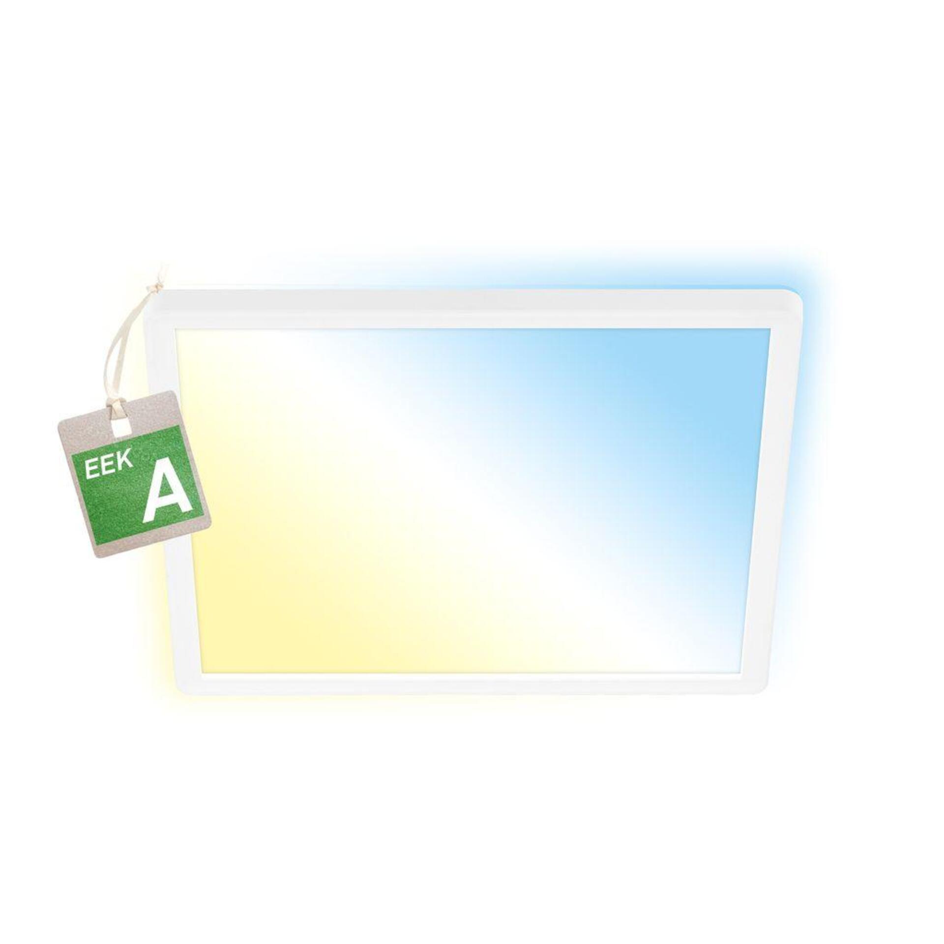 Levně BRILONER Tava A svítidlo LED panel 29,3x29,3 cm - 11W, 2400lm, energetická třída A, stmívatelné, CCT, bílé 3885016