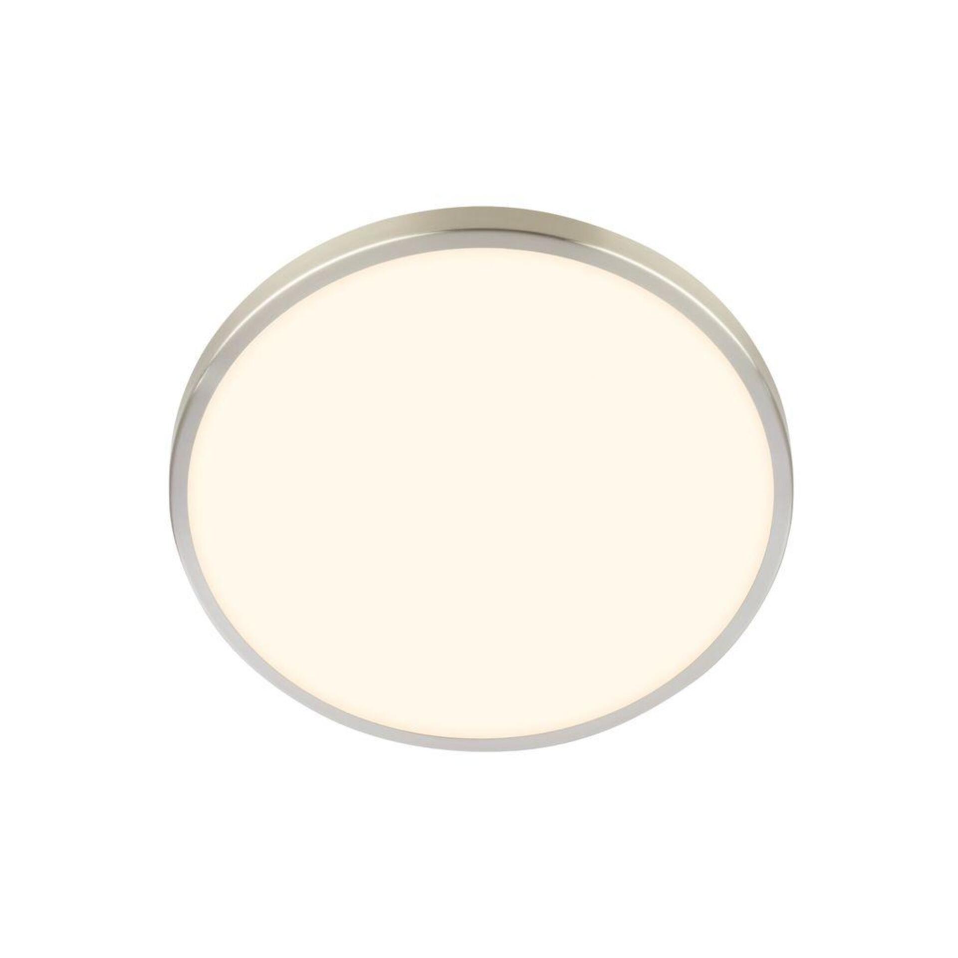 Levně BRILONER Nobre stropní svítidlo pr.24 cm - 10,5W, 1200lm, teplá bílá, LED, matný nikl 3960012