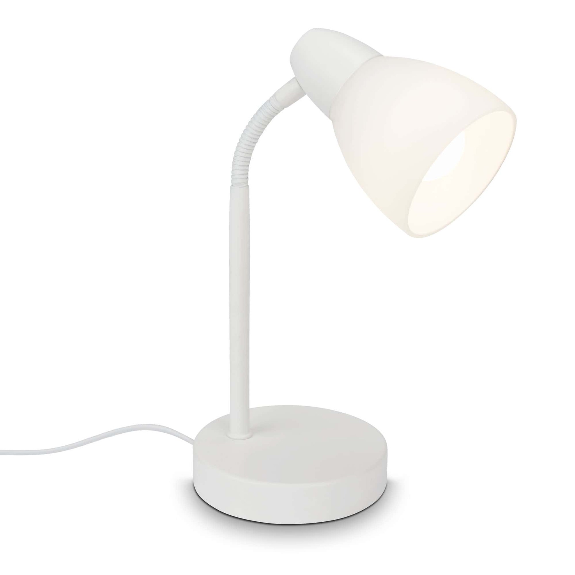 BRILONER Stolní lampa, 30 cm, max. 25 W, bílé BRILO 7022-016