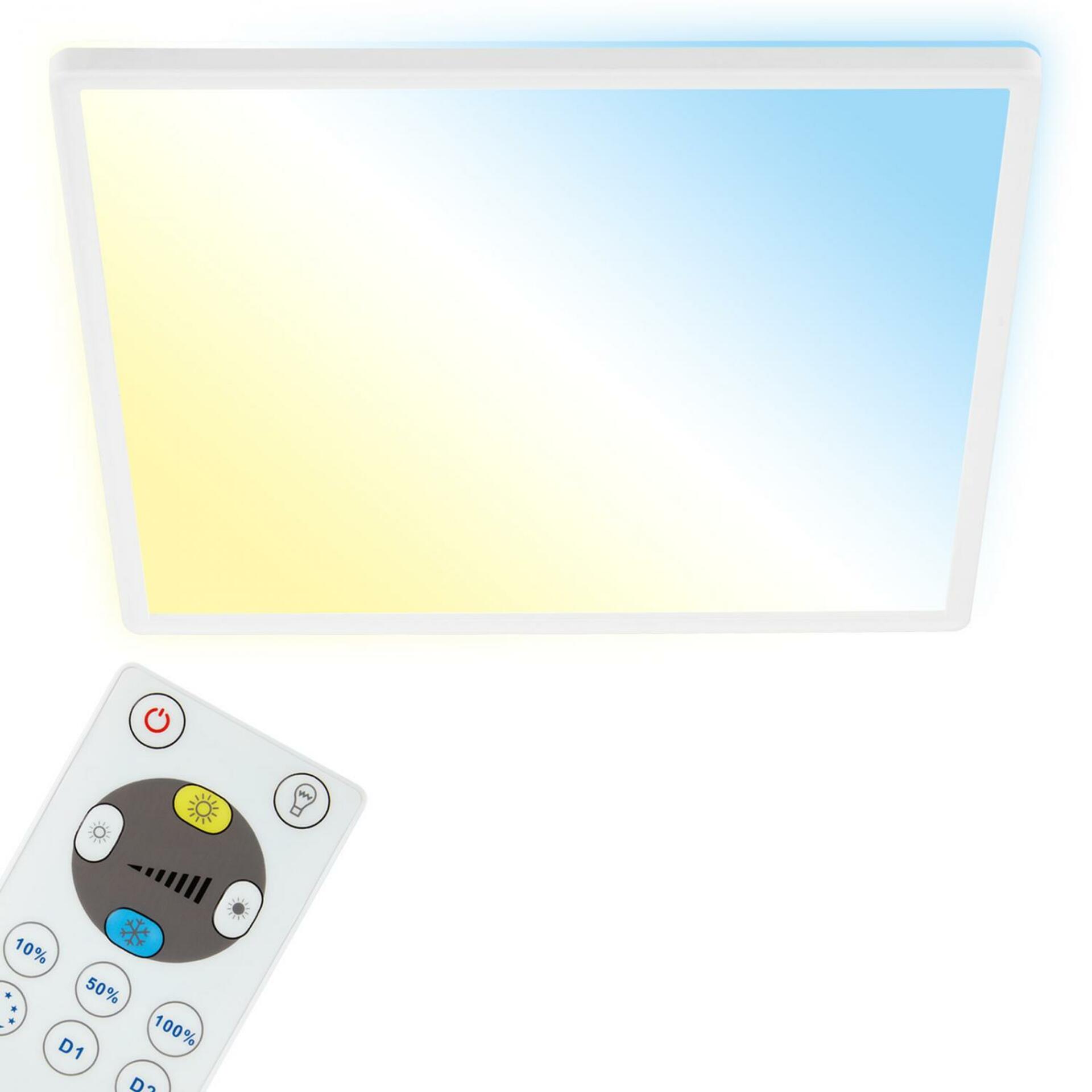 BRILONER Slim CCT svítidlo LED panel, 42 cm, 22 W, bílé BRILO 7082-016