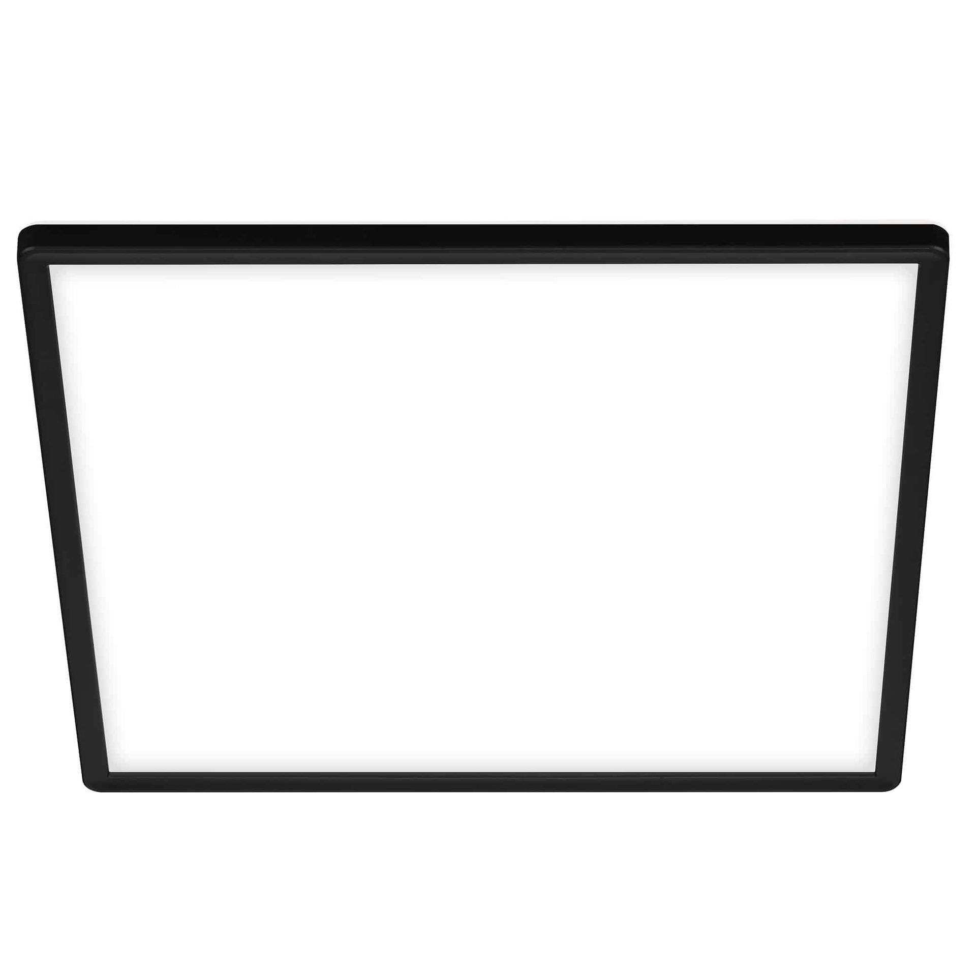 Levně BRILONER Slim svítidlo LED panel, 42 cm, 22 W, černá BRILO 7158-415