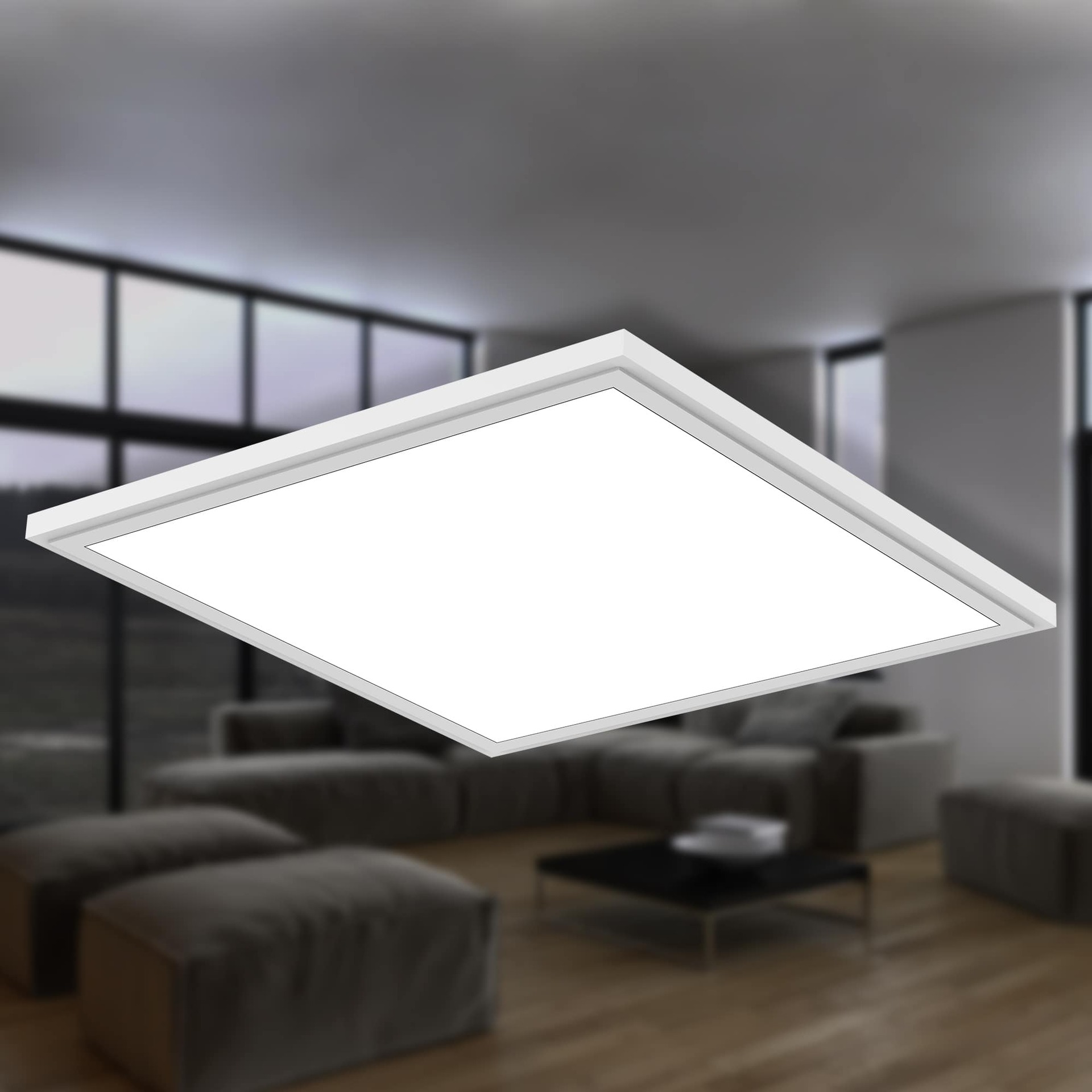 BRILONER Svítidlo LED panel, 45 cm, 2200 lm, 22 W, bílé BRILO 7178-016