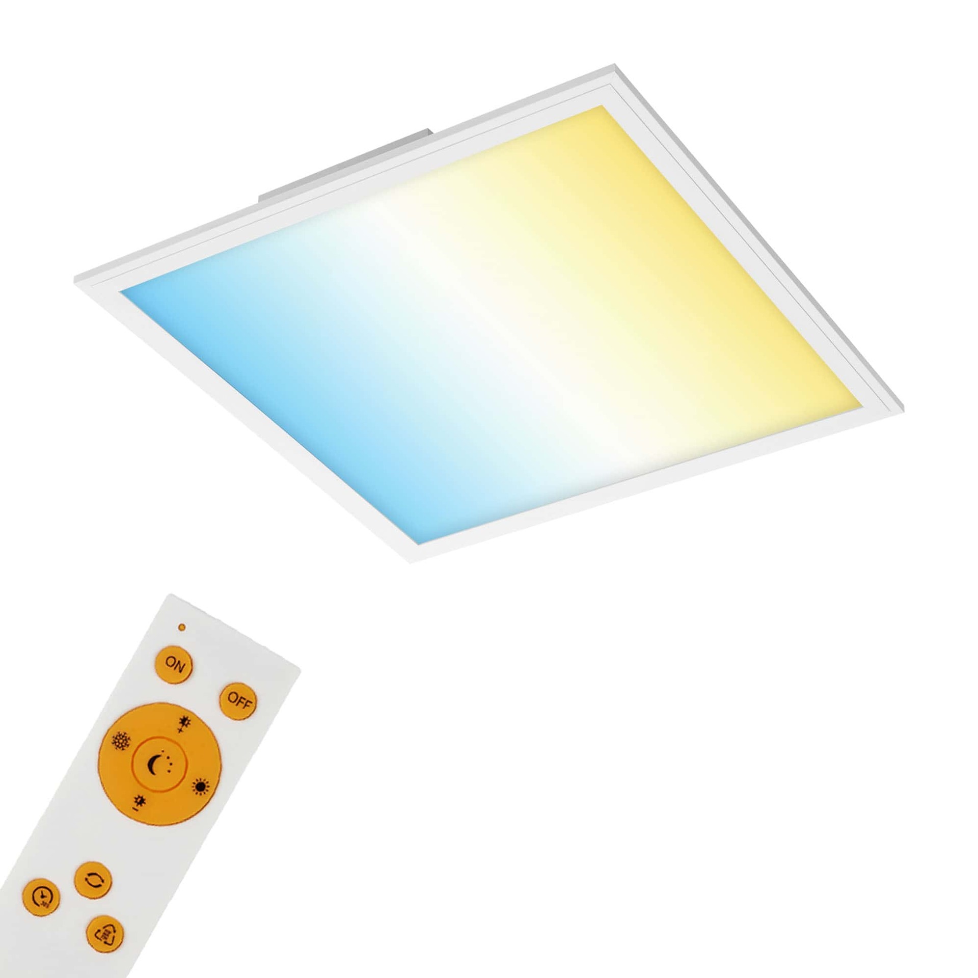 BRILONER CCT svítidlo LED panel, 45 cm, 2400 lm, 24 W, bílé BRILO 7179-016