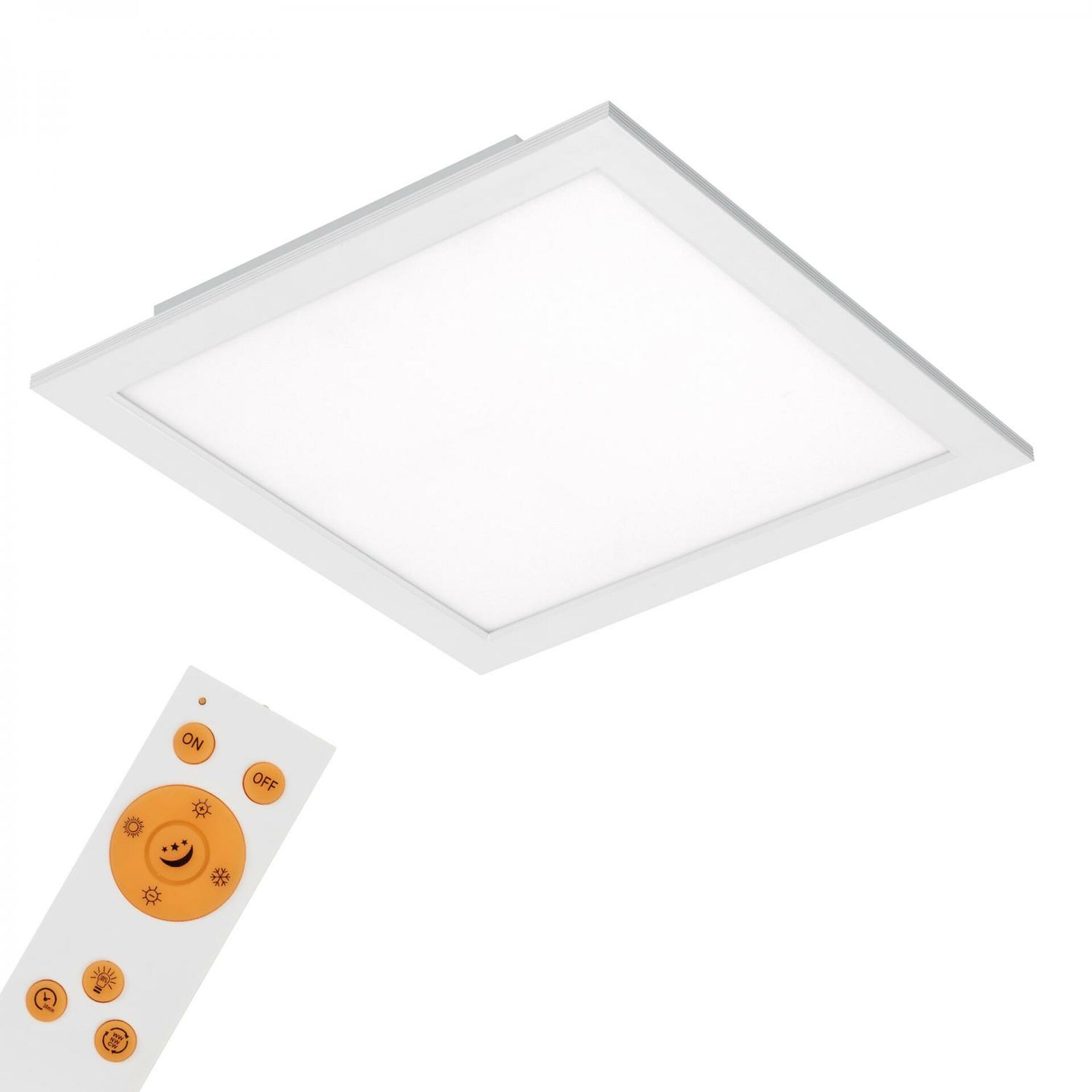 BRILONER CCT svítidlo LED panel, 29,5 cm, 1800 lm, 18 W, bílé BRILO 7194-016