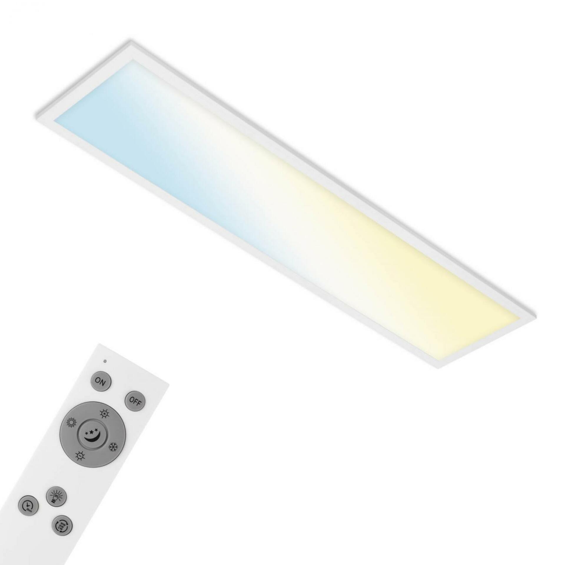 Levně BRILONER CCT svítidlo LED panel, 100 cm, 28 W, 3000 lm, bílé BRILO 7385-016