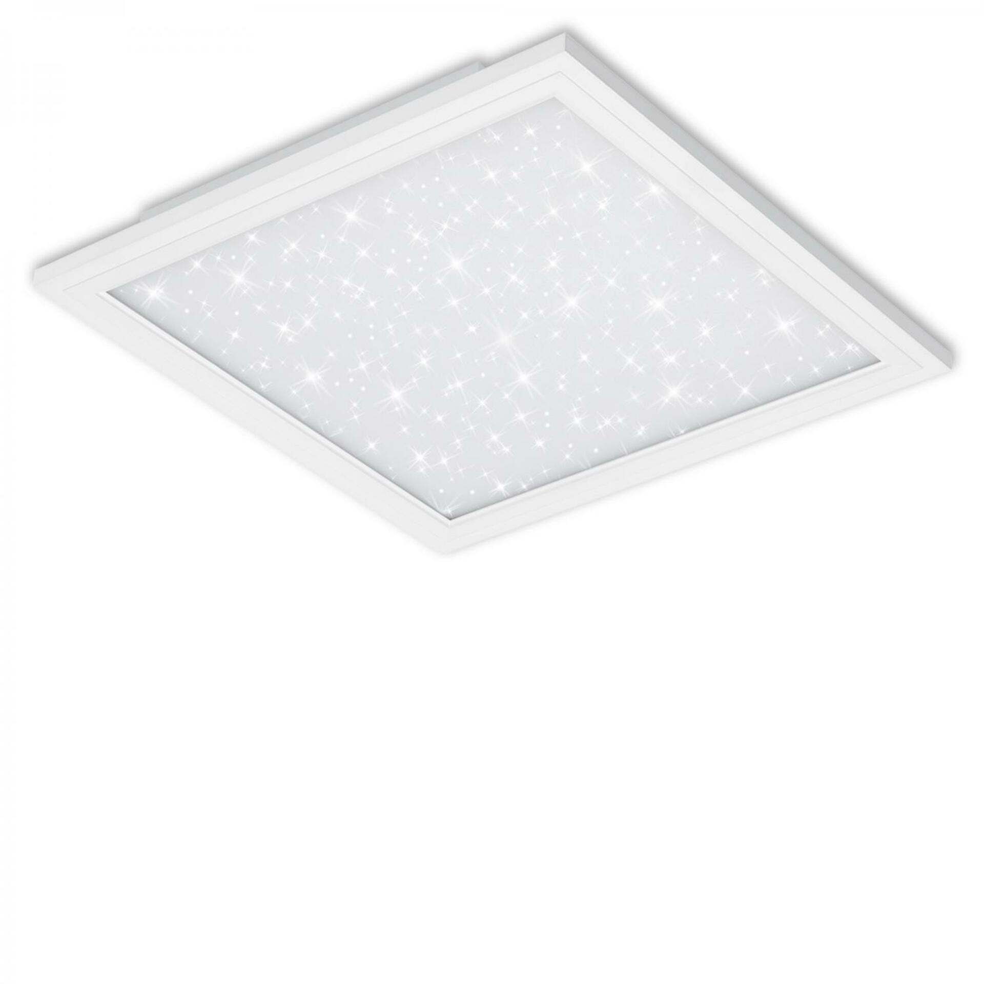 BRILONER Hvězdné nebe svítidlo LED panel, 59,5 cm, 4100 lm, 38 W, bílé BRILO 7392-016