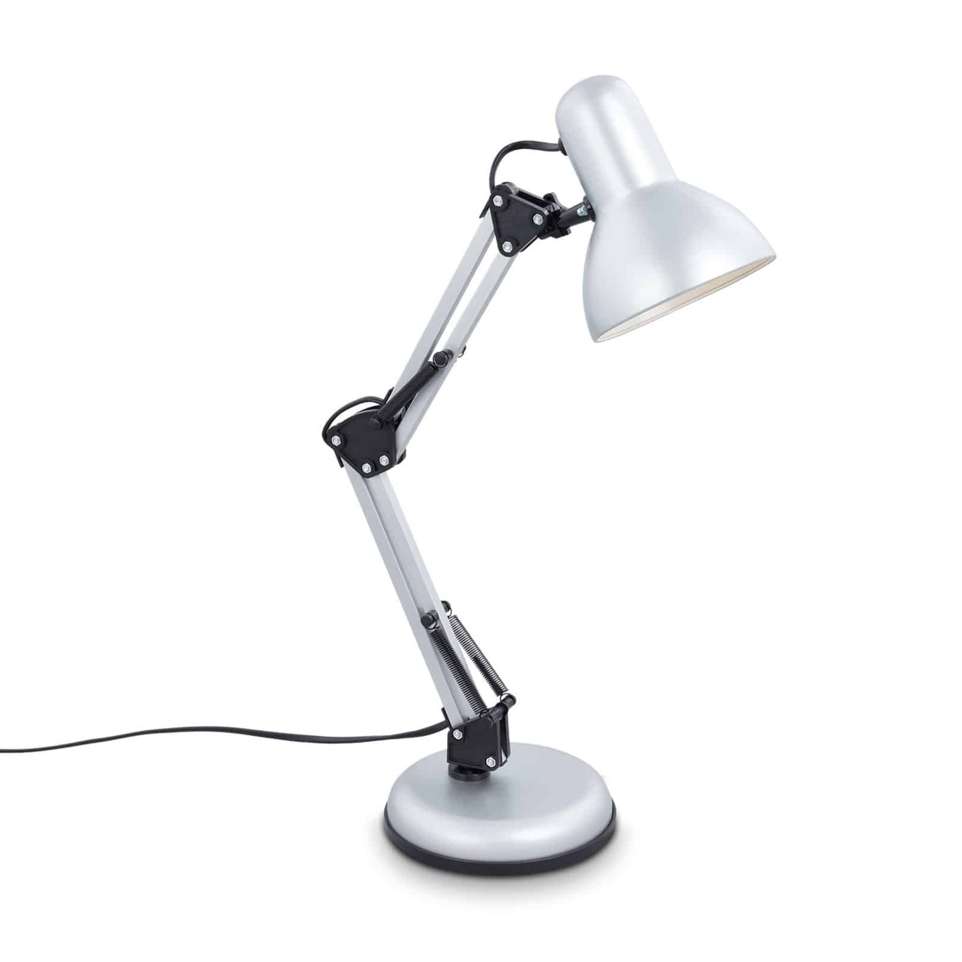 BRILONER Stolní lampa, pr. 15,5 cm, max. 25 W, stříbrná BRILO 7394-014