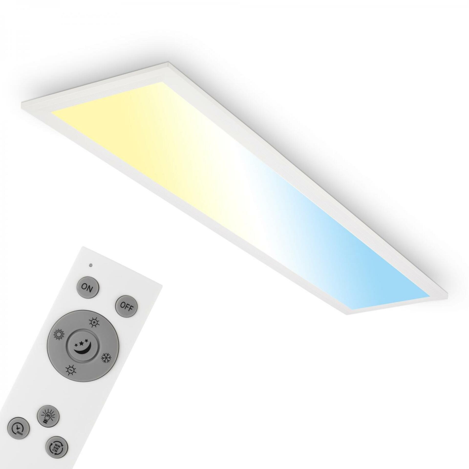 BRILONER CCT svítidlo LED panel 78 cm 24,5 W 2600lm bílé BRILO 7399016
