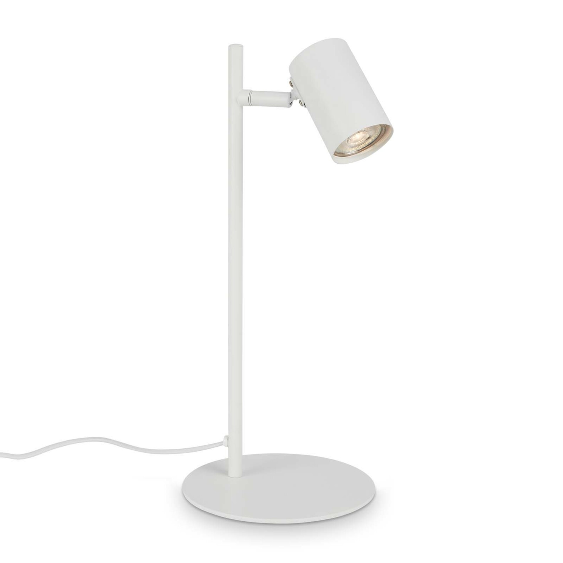 BRILONER Stolní lampa, 17 cm, GU10, max. 9 W, bílé BRILO 7408-016