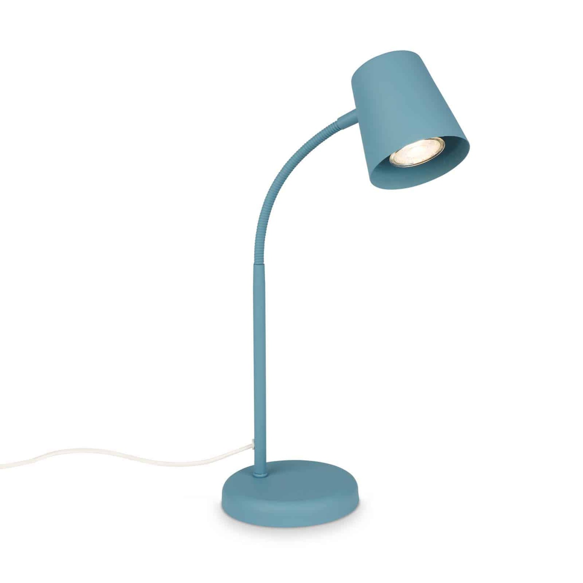 BRILONER Stolní lampa, 38,5 cm, 1x GU10, max. 9W, tyrkysová BRILO 7476010