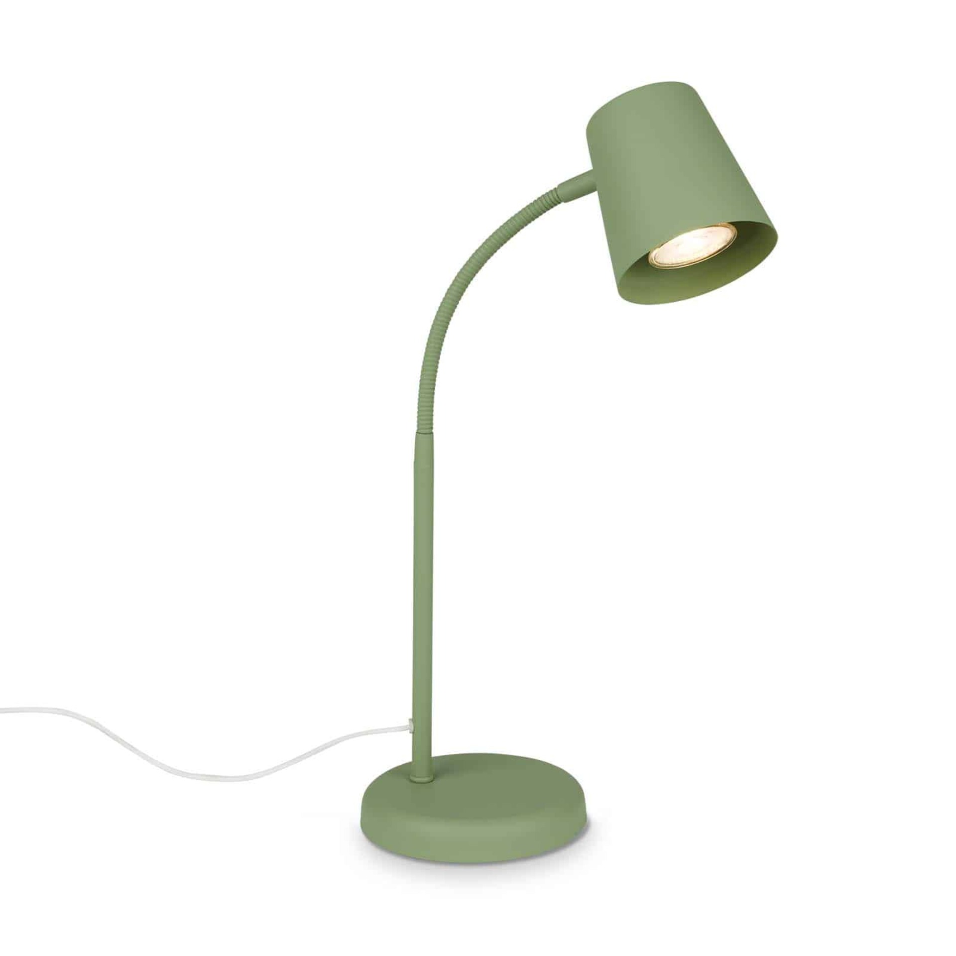 BRILONER Stolní lampa, 38,5 cm, 1x GU10, max. 9W, limetkově zelená BRILO 7476019