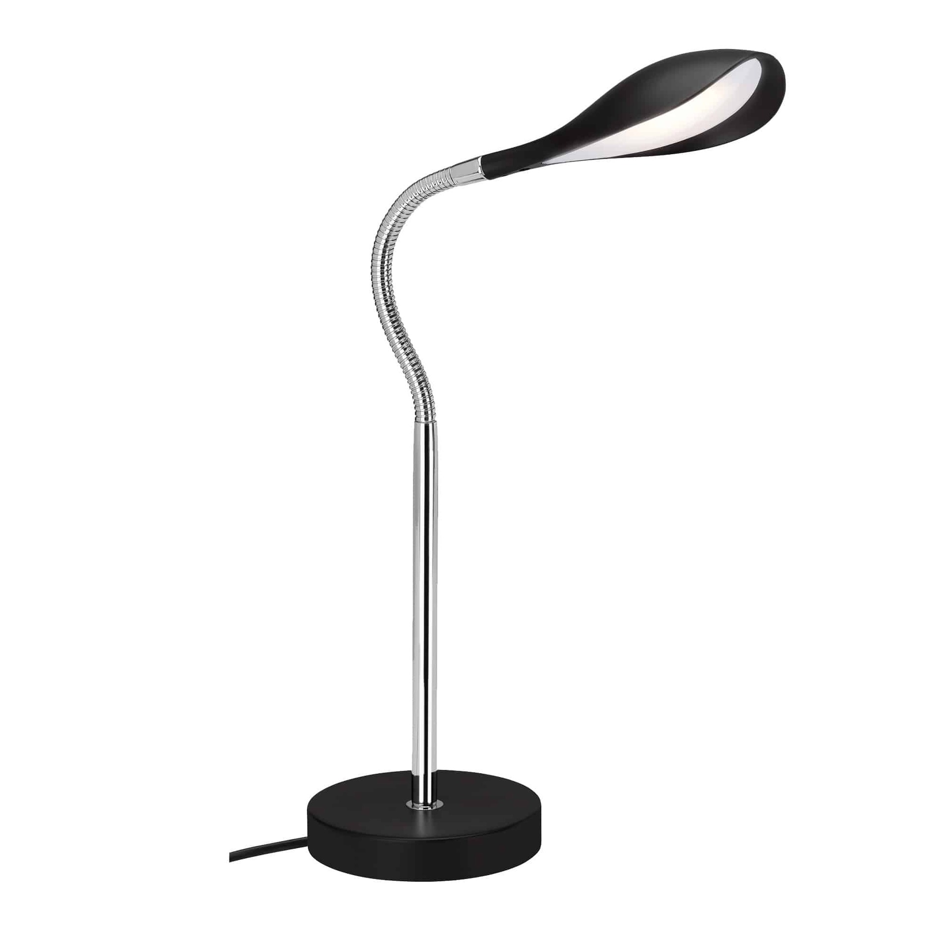 BRILONER LED stolní lampa, 40 cm, 4,5 W, černá BRILO 7505-015