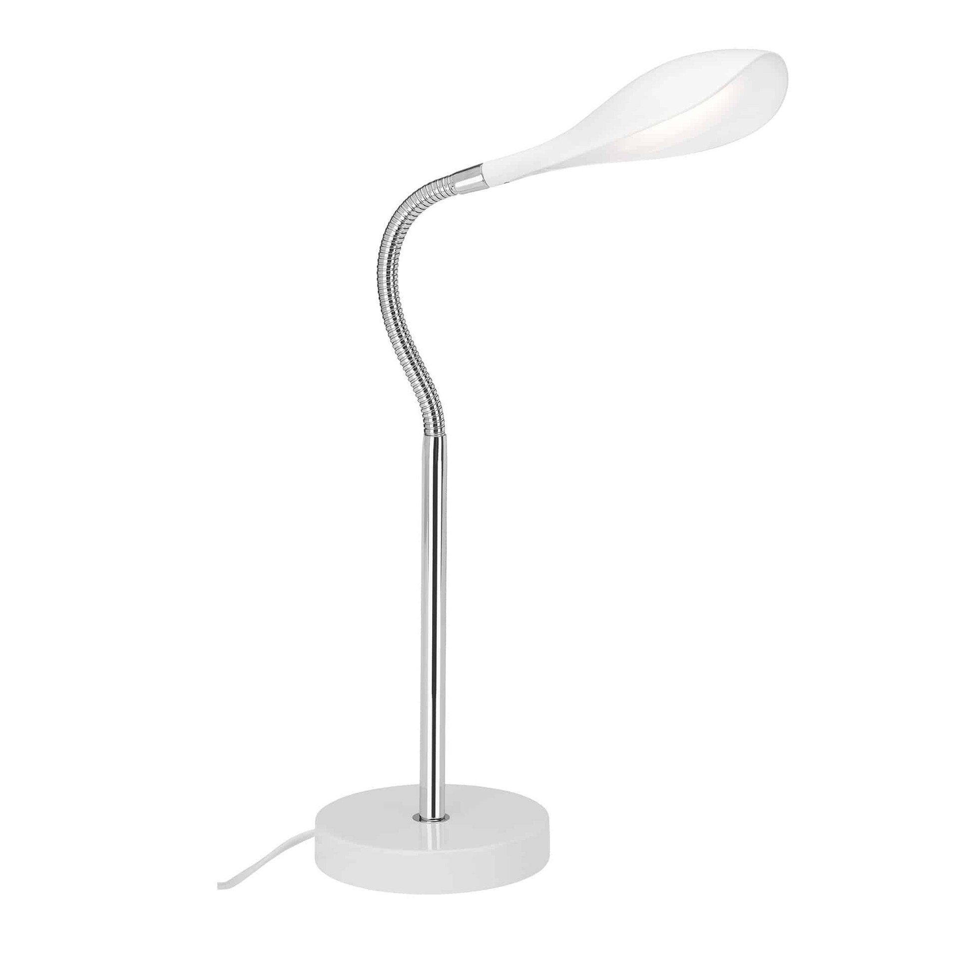 BRILONER LED stolní lampa, 40 cm, 4,5 W, bílé BRILO 7505-016