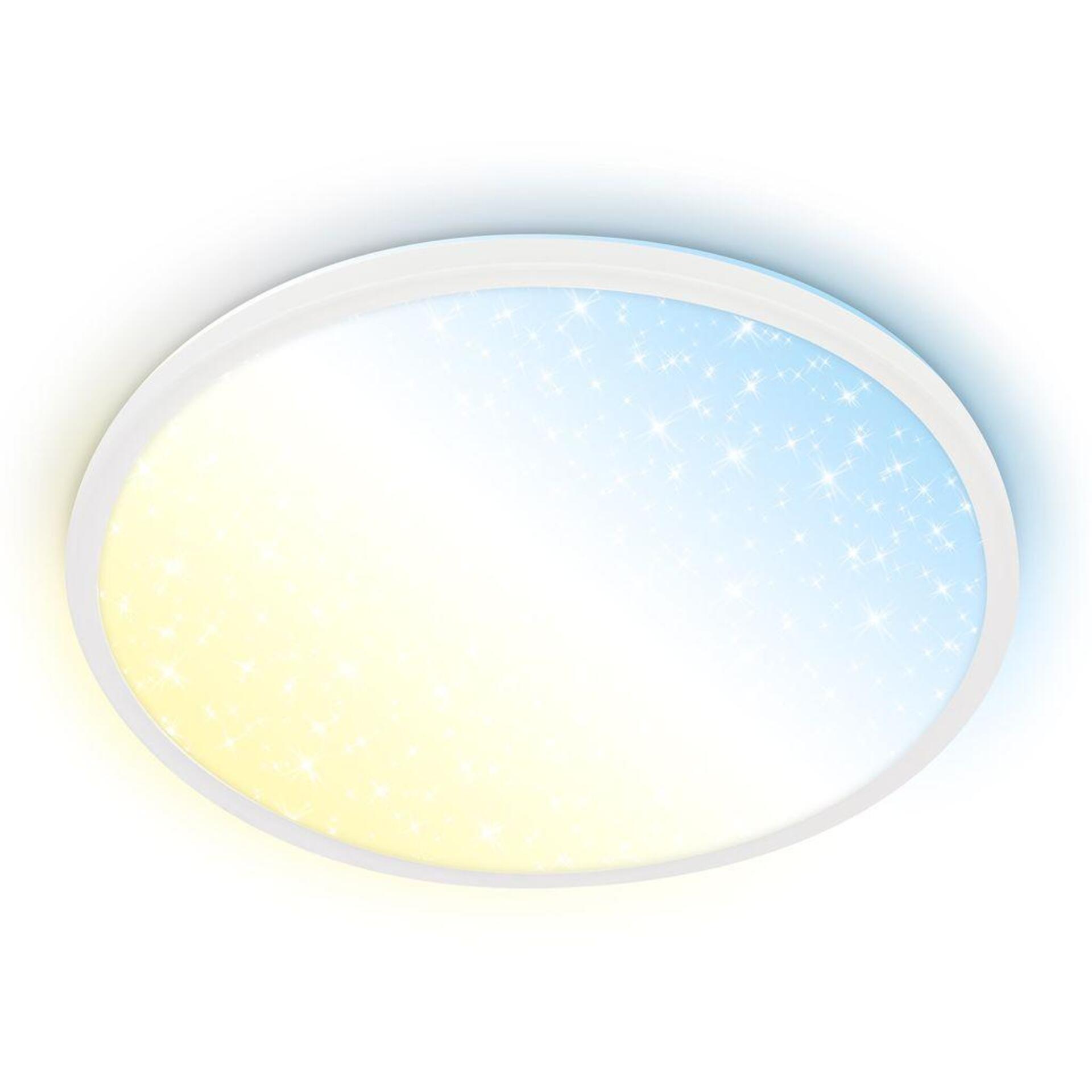 Levně BRILONER Slim svítidlo LED panel pr.37,5 cm - 22W, 3000lm, dálkový ovladač, stmívatelné, bílé 7655016