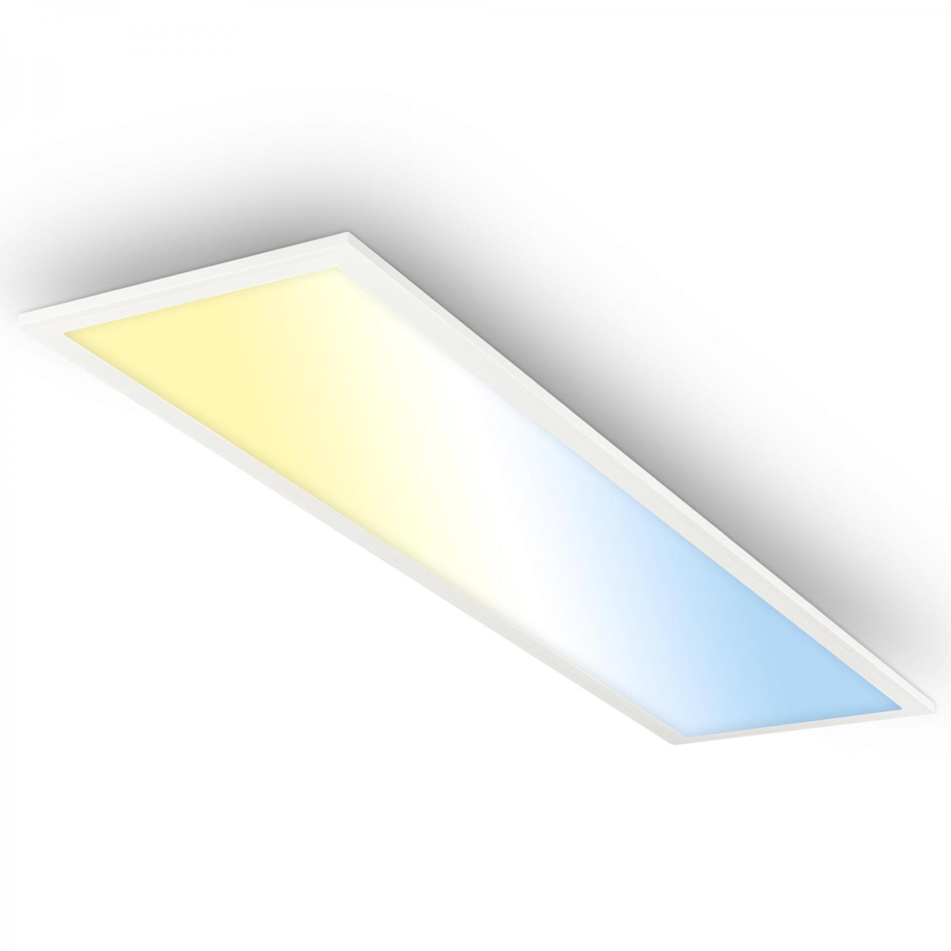 Levně BRILONER Piatto svítidlo LED panel 100x25 cm - 24W, 2600lm, stmívatelné, dálkový ovladač, CCT, bílé 7767016