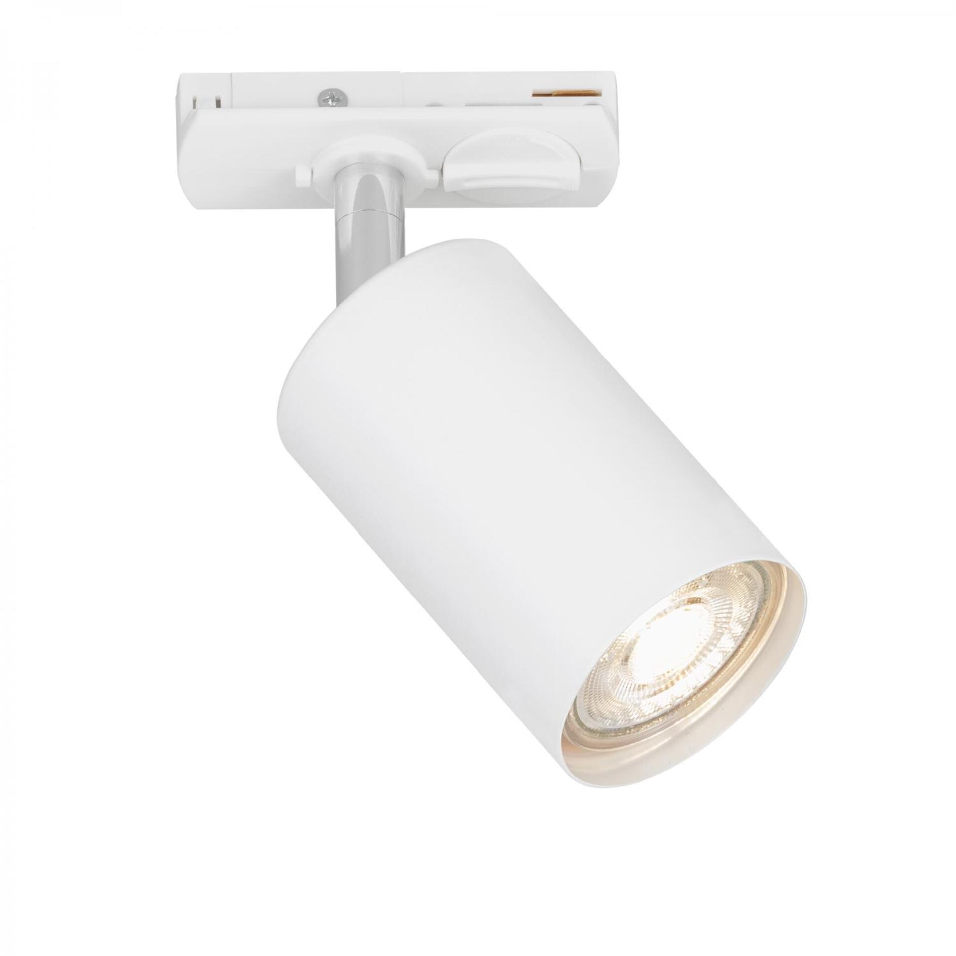 Levně BRILONER LED spot GU10 lištový systém 230V – vysokonapěťový, 13,8cm, otočný/nastavitelný, bílý 8005016
