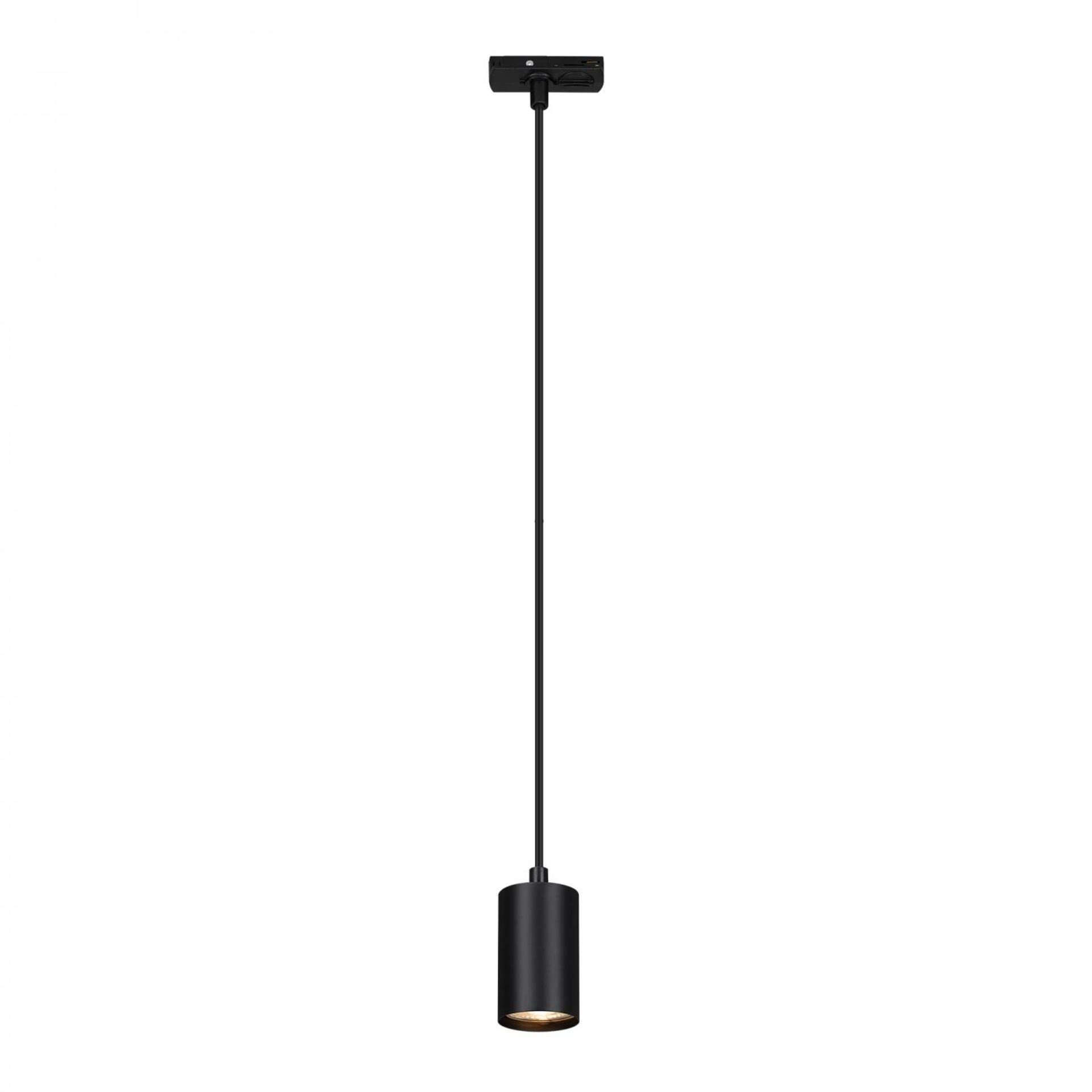 Levně BRILONER LED závěsné svítidlo GU10 lištový systém 230V – vysokonapěťový, moderní 145 cm, černé 8006015