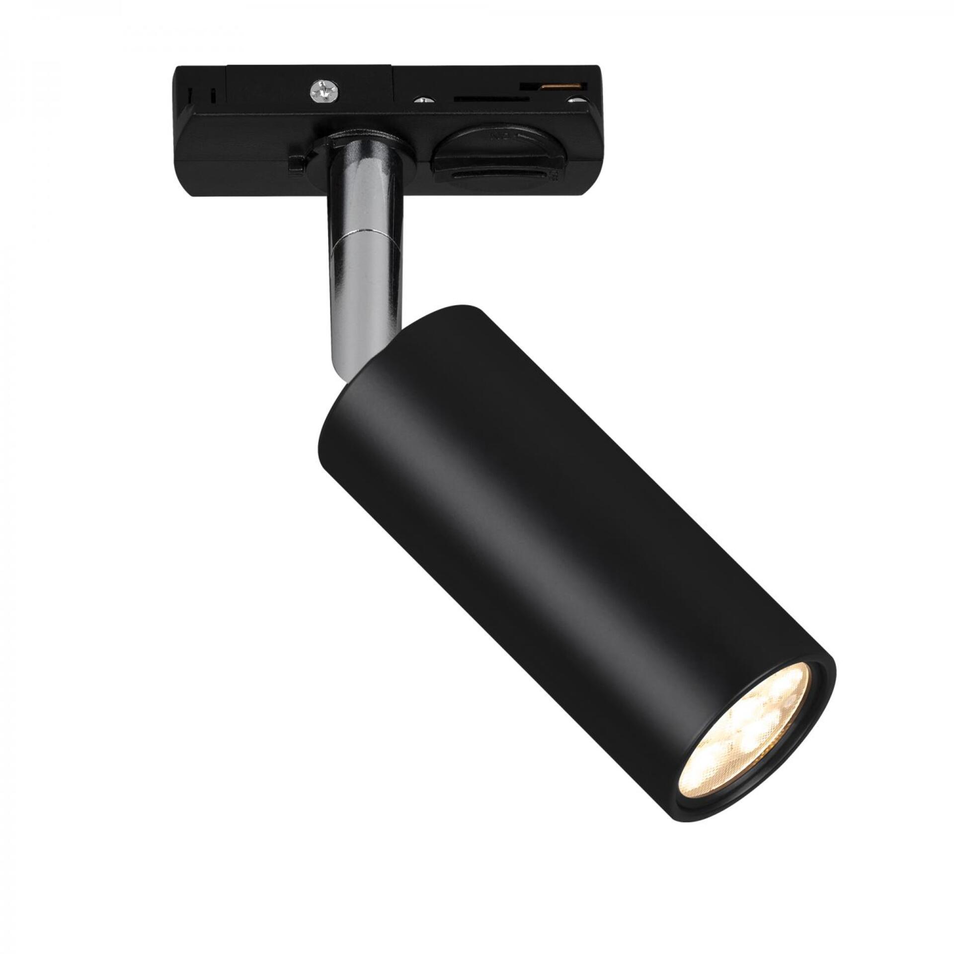 Levně BRILONER LED spot 5,5W lištový systém 230V vysokonapěťový, stmívatelné, teplá bílá, 4x10 cm, černý 8007015