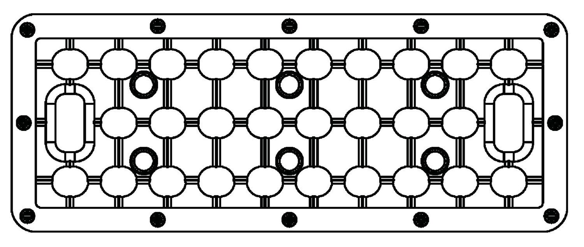 CENTURY SADA 3 čoček 50x90d pro svítidlo EXTREMA