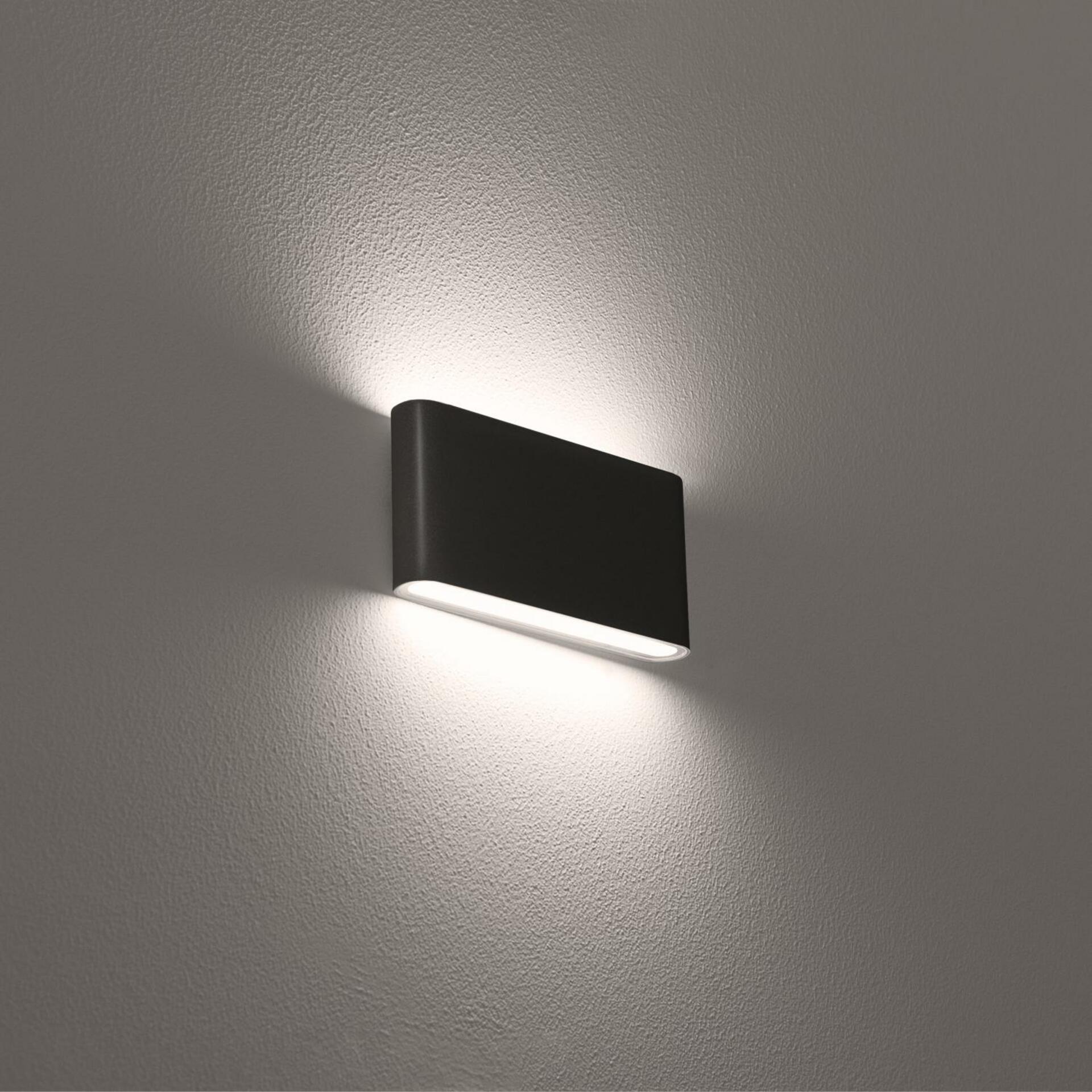 CENTURY nástěnné LED svítidlo FORMA 12W CCT černé