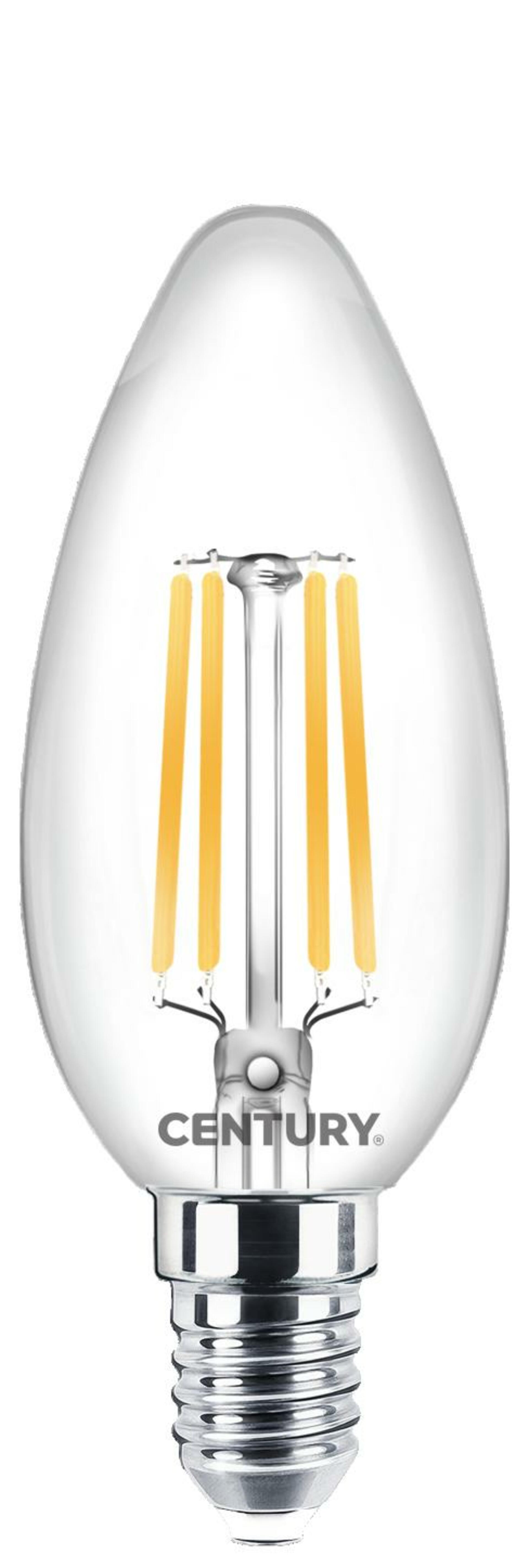 Levně CENTURY FILAMENT LED INCANTO CANDELA CHIARA 6W E14 2700K DIM