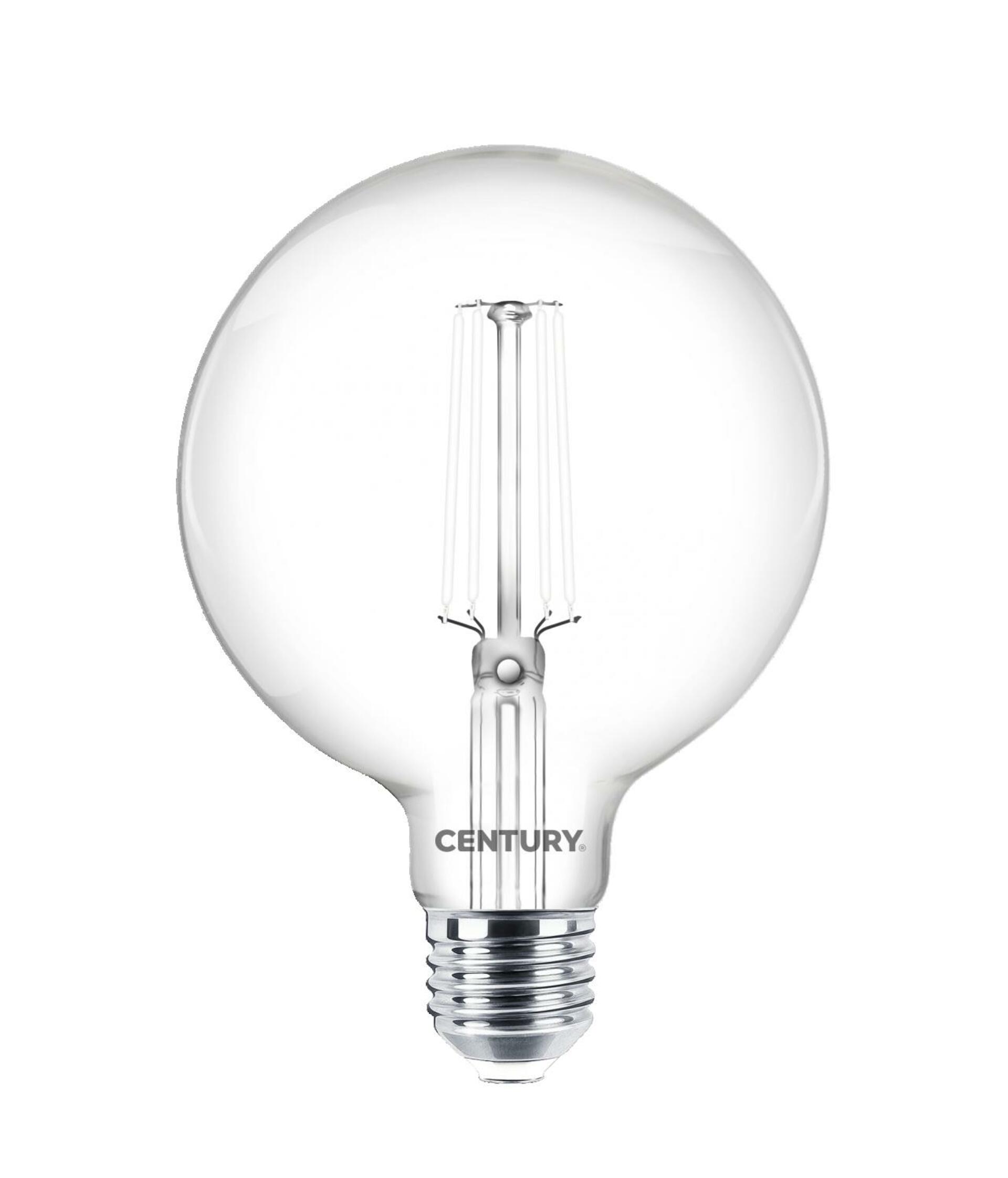 CENTURY LED FILAMENT GLOBE INCANTO WHITE 9W E27 2700K 360d