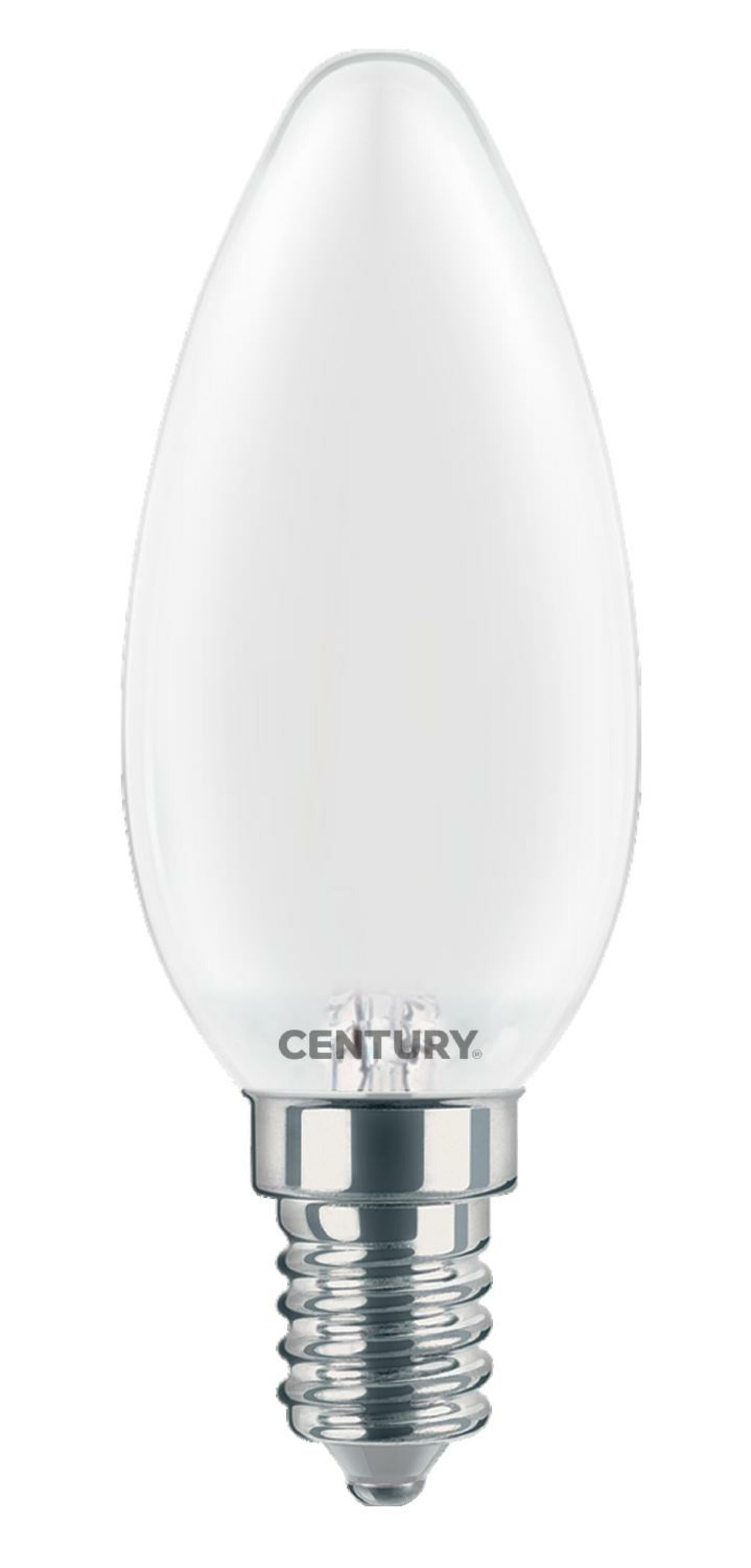Levně CENTURY FILAMENT LED INCANTO SATEN CANDELA 6W E14 3000K DIM