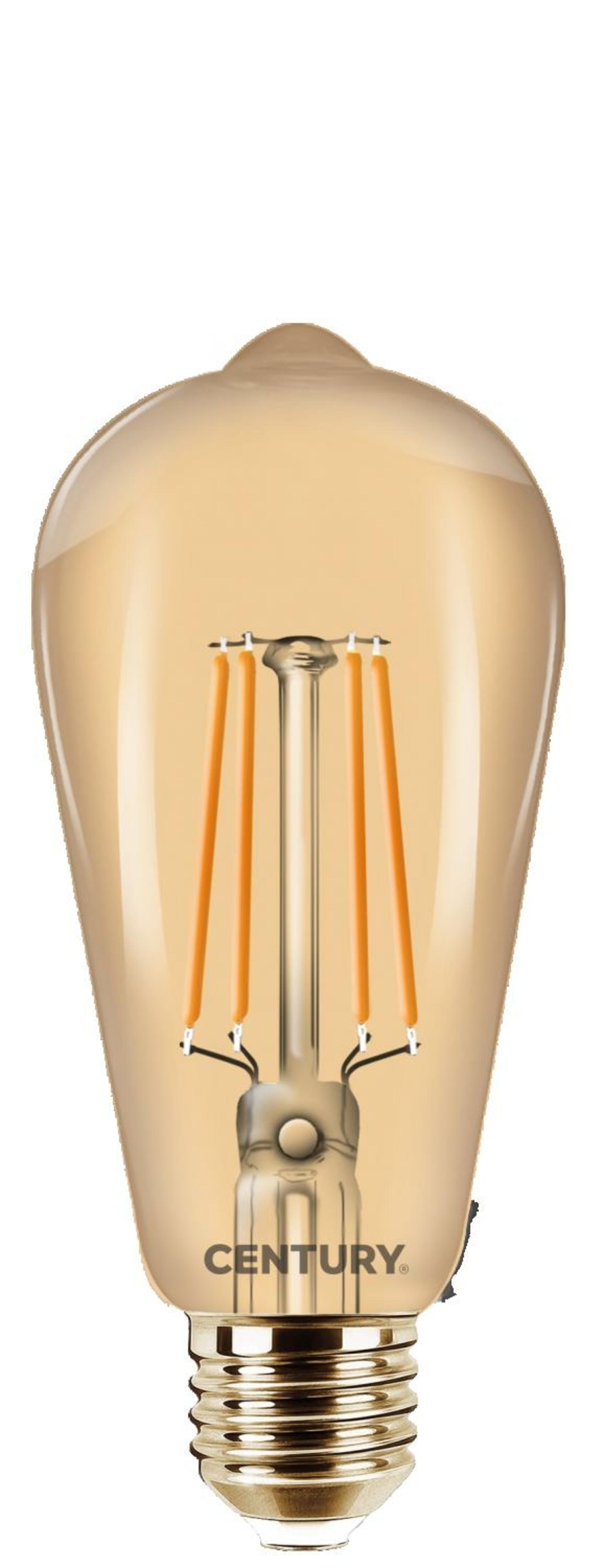 Levně CENTURY INCANTO EPOCA LED EDISON ST64 12W E27 2200K Dim