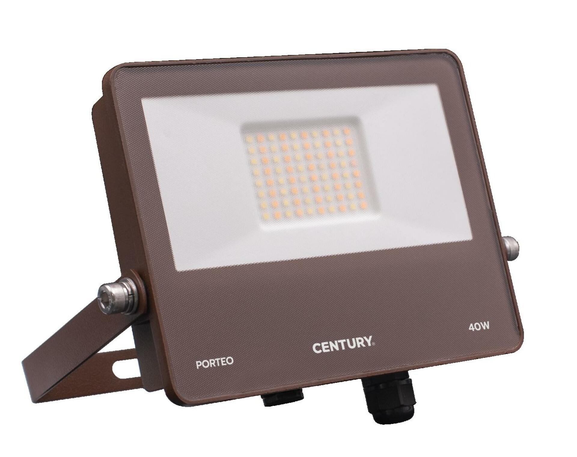 CENTURY LED reflektor PORTEO corten 40W 3000/4000/6500K IP65