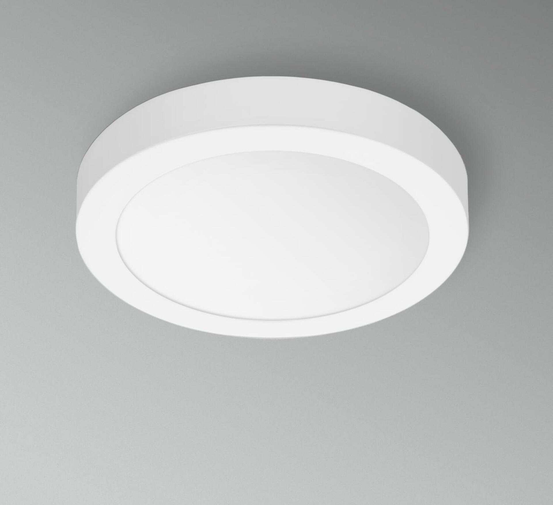 CENTURY LED stropní a nástěnné svítidlo PL-TONDO KRUH 300x35mm 24W 4000K 120d IP20