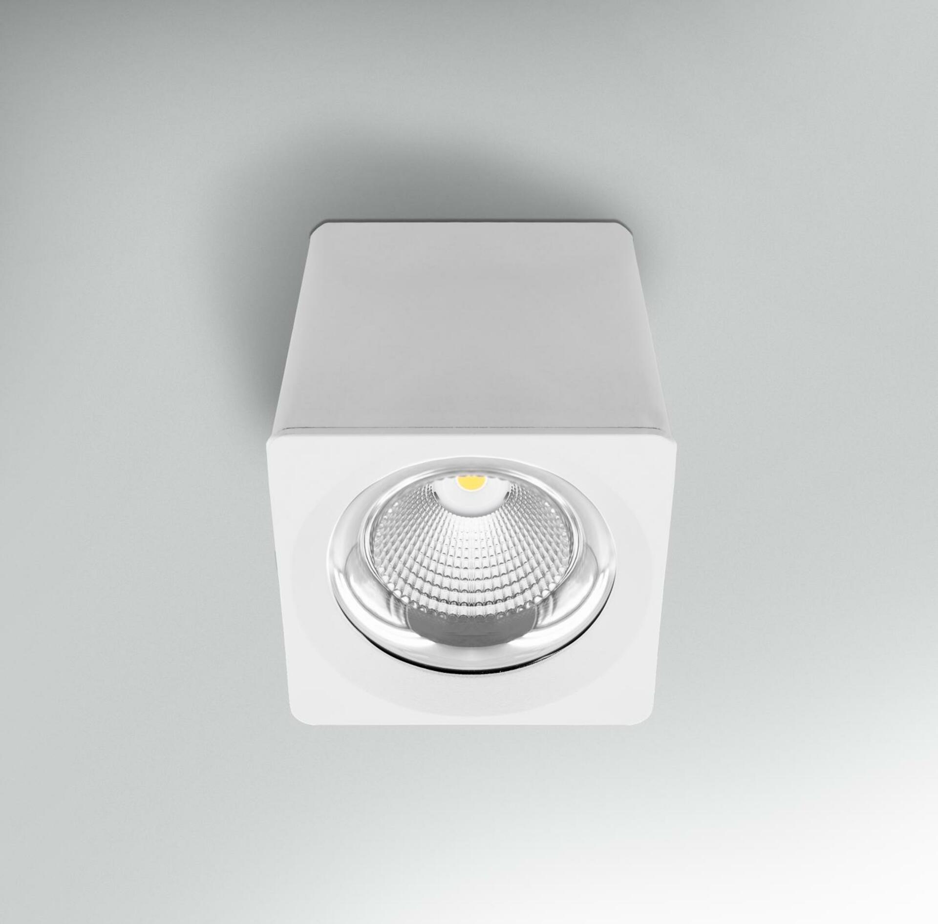 CENTURY Stropní svítidlo LED QUBE BÍLÉ 161x161x164mm 35W 230V 3000K 45d IP20