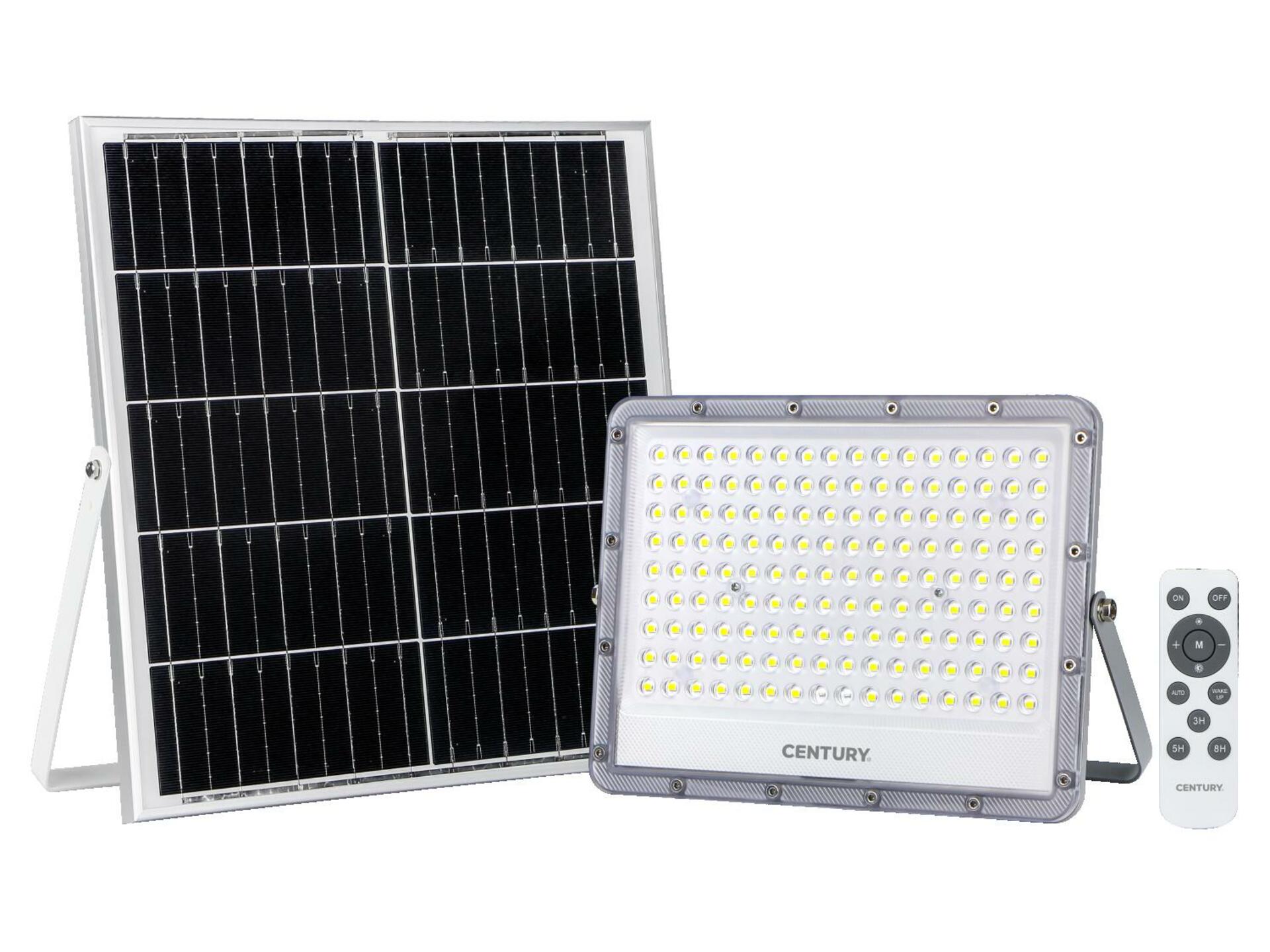 CENTURY LED reflektor SIRIO SOLARE solární 10W 4000K DIM IP65