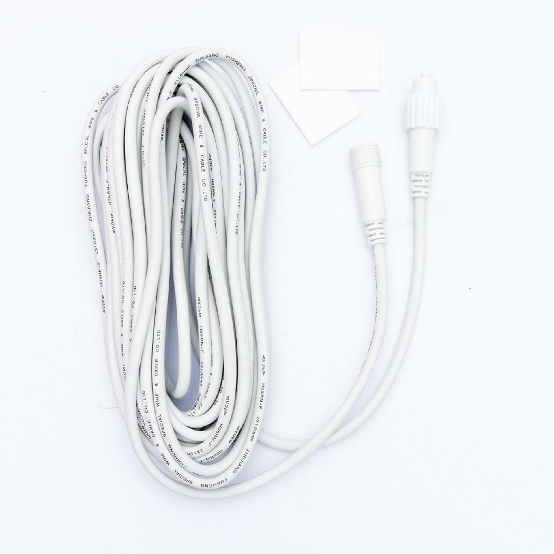 DecoLED Prodlužovací kabel - bílý, 10m EFX010