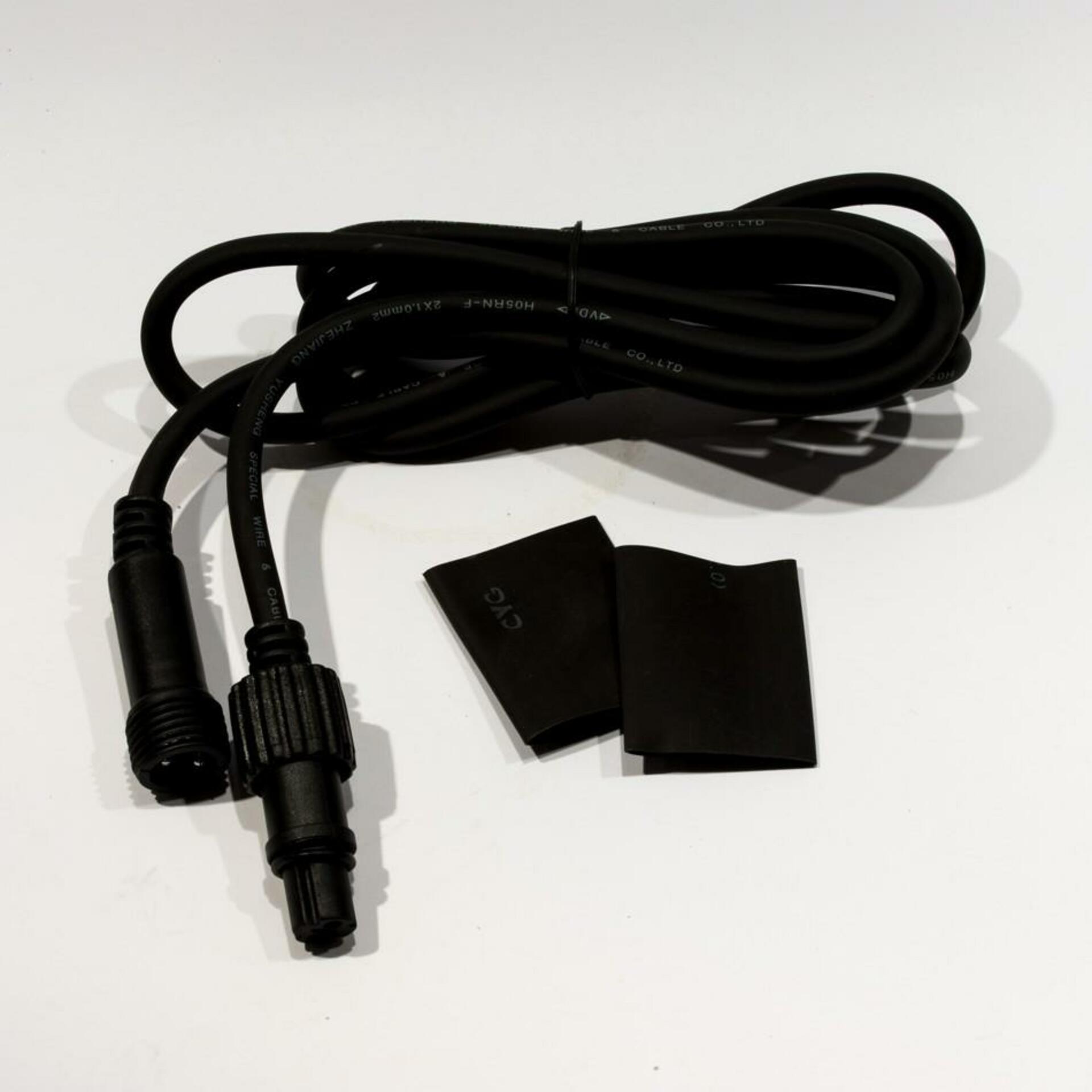 DecoLED Prodlužovací kabel - černý, 2m EFX12