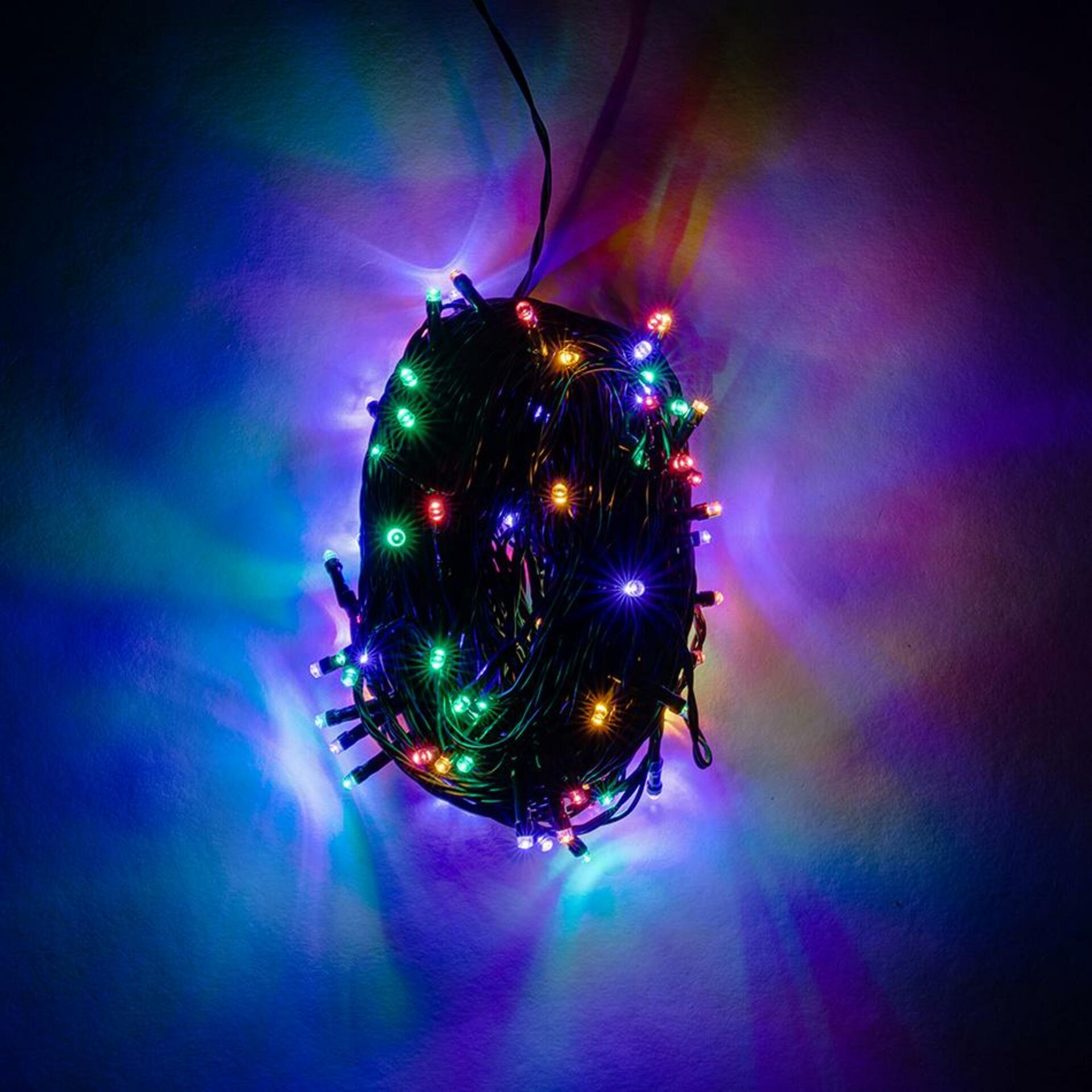 DecoLED LED světelný řetěz, 40 m, multicolor, 200 barevných diod ELSLN340M