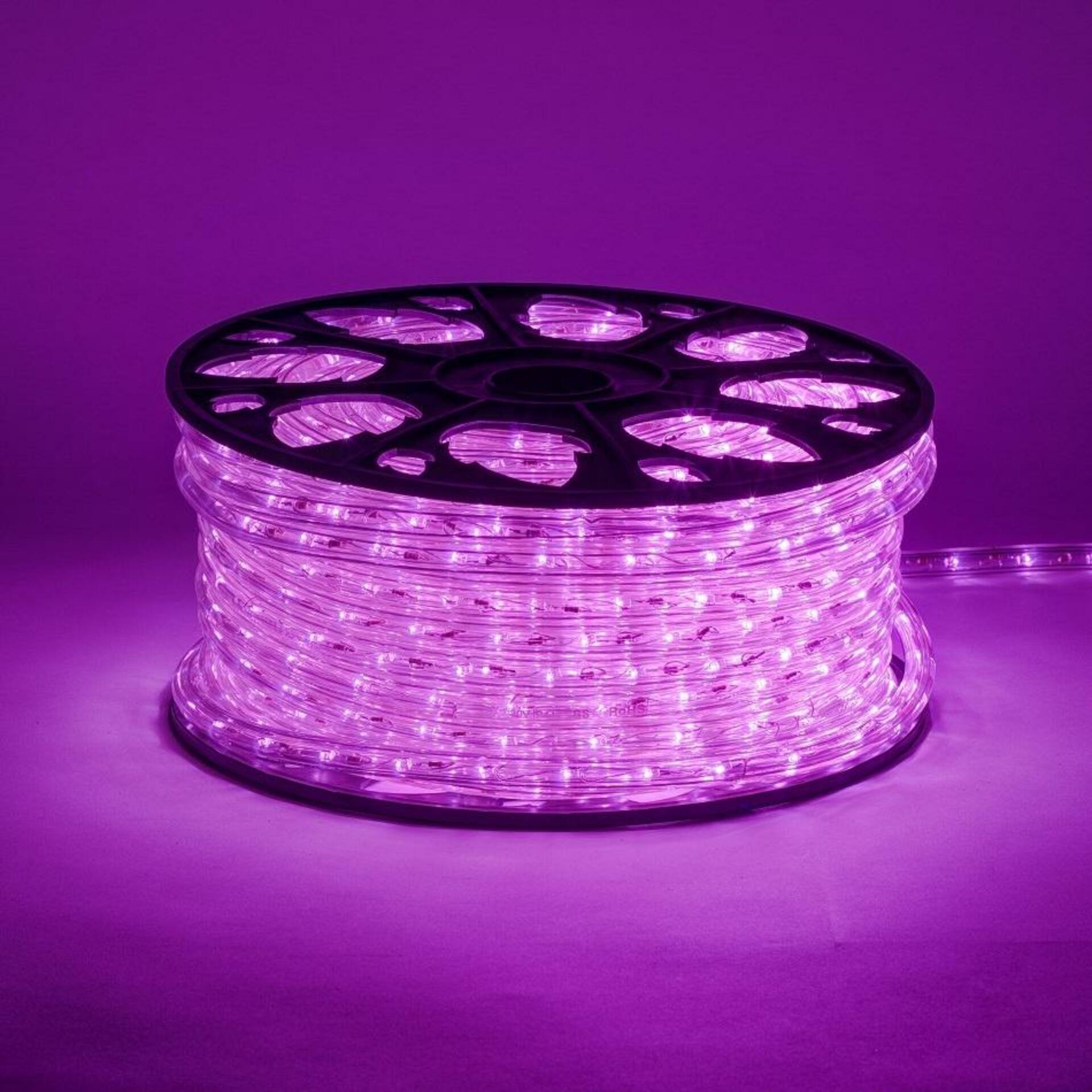 DecoLED LED hadice 1m, růžová, 30 diod