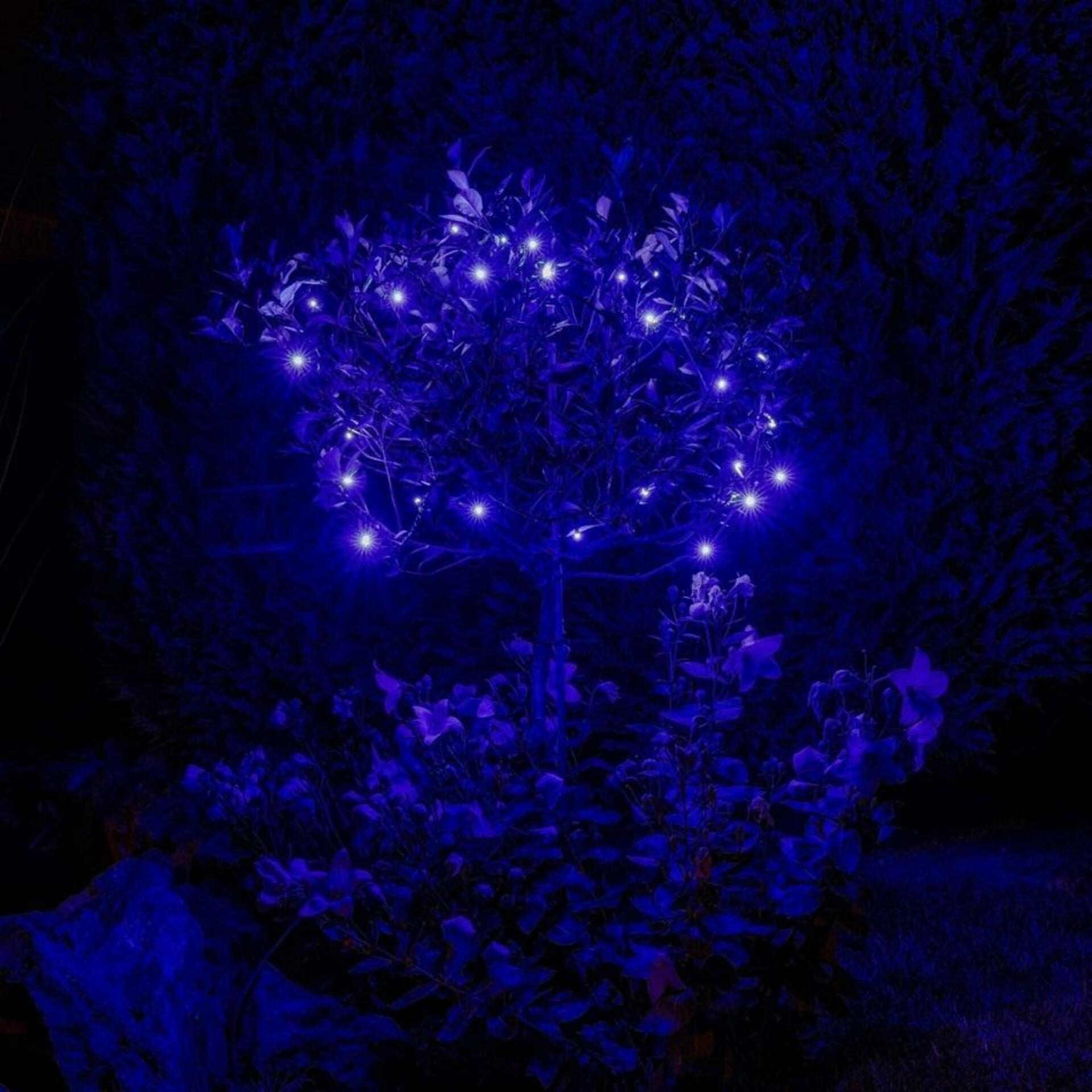 DecoLED LED osvětlení vánoční venkovní - 4 m, 32 modrých diod