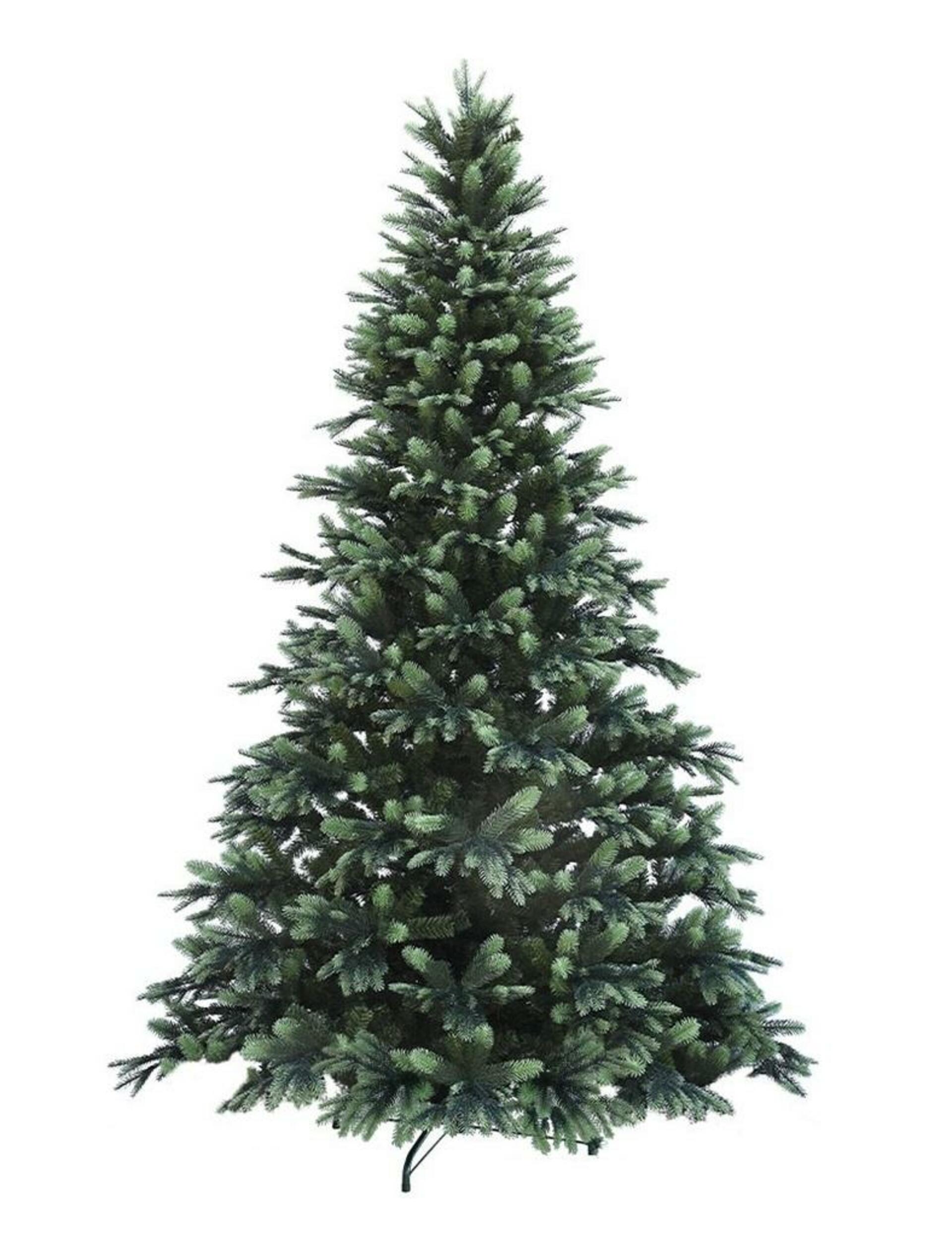 Levně DecoLED Umělý vánoční stromeček 240 cm, jedle Newada a 2D a 3D jehličím