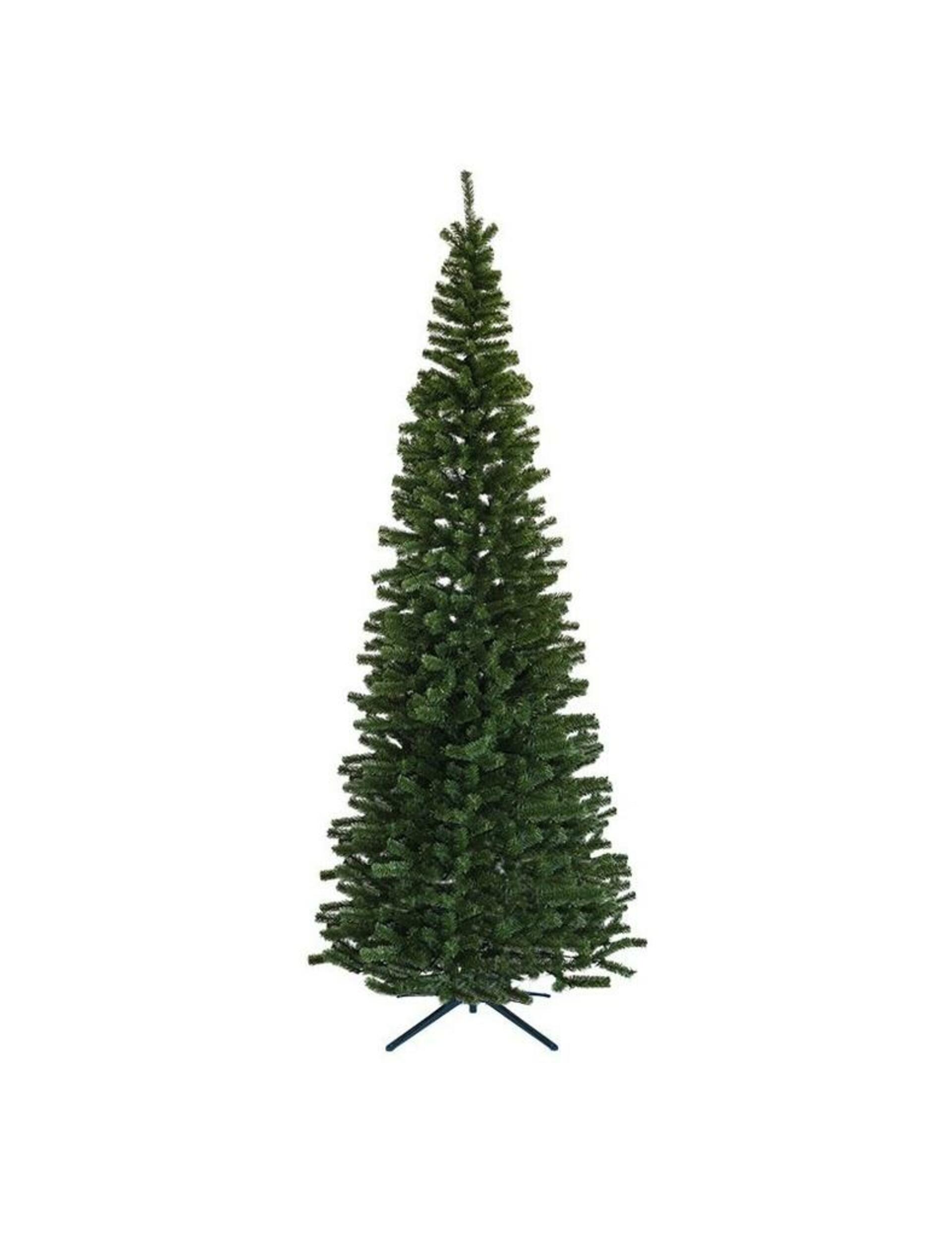 DecoLED Umělý vánoční stromek 300 cm, smrček Silhouette s 2D jehličím