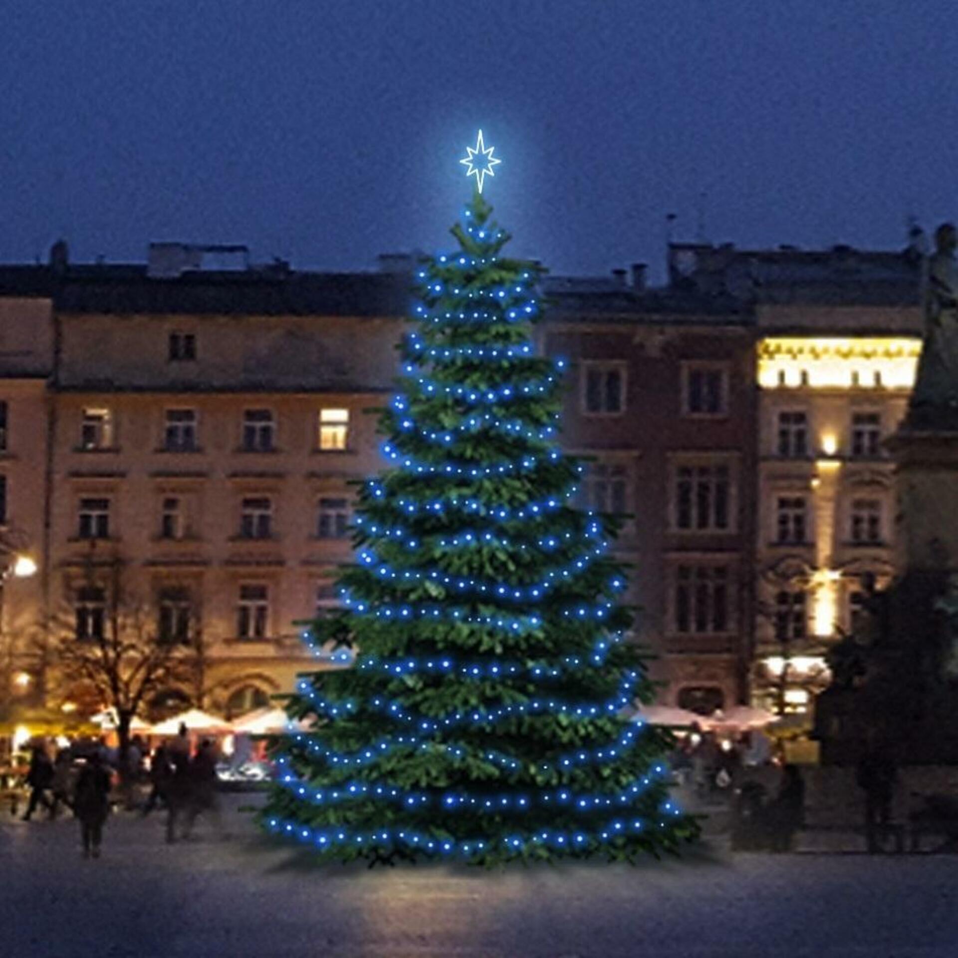 Levně DecoLED LED světelná sada na stromy vysoké 6-8m, modrá