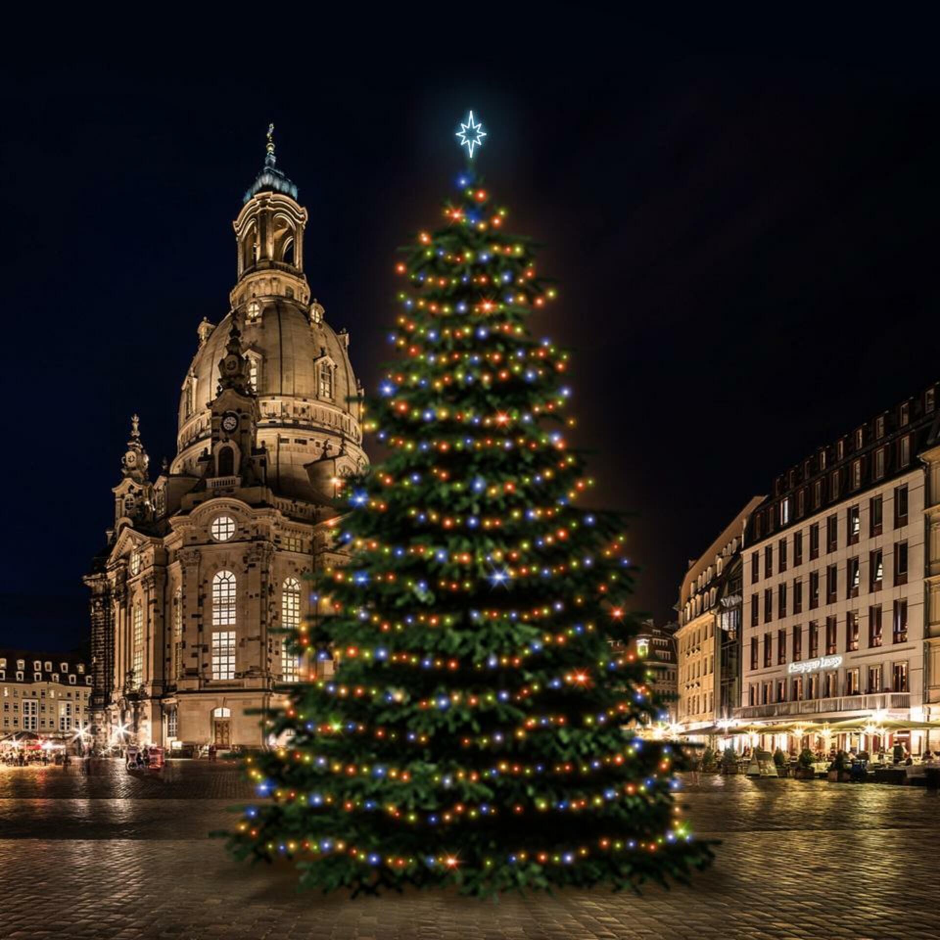 Levně DecoLED LED světelná sada na stromy vysoké 18-20m, barevná