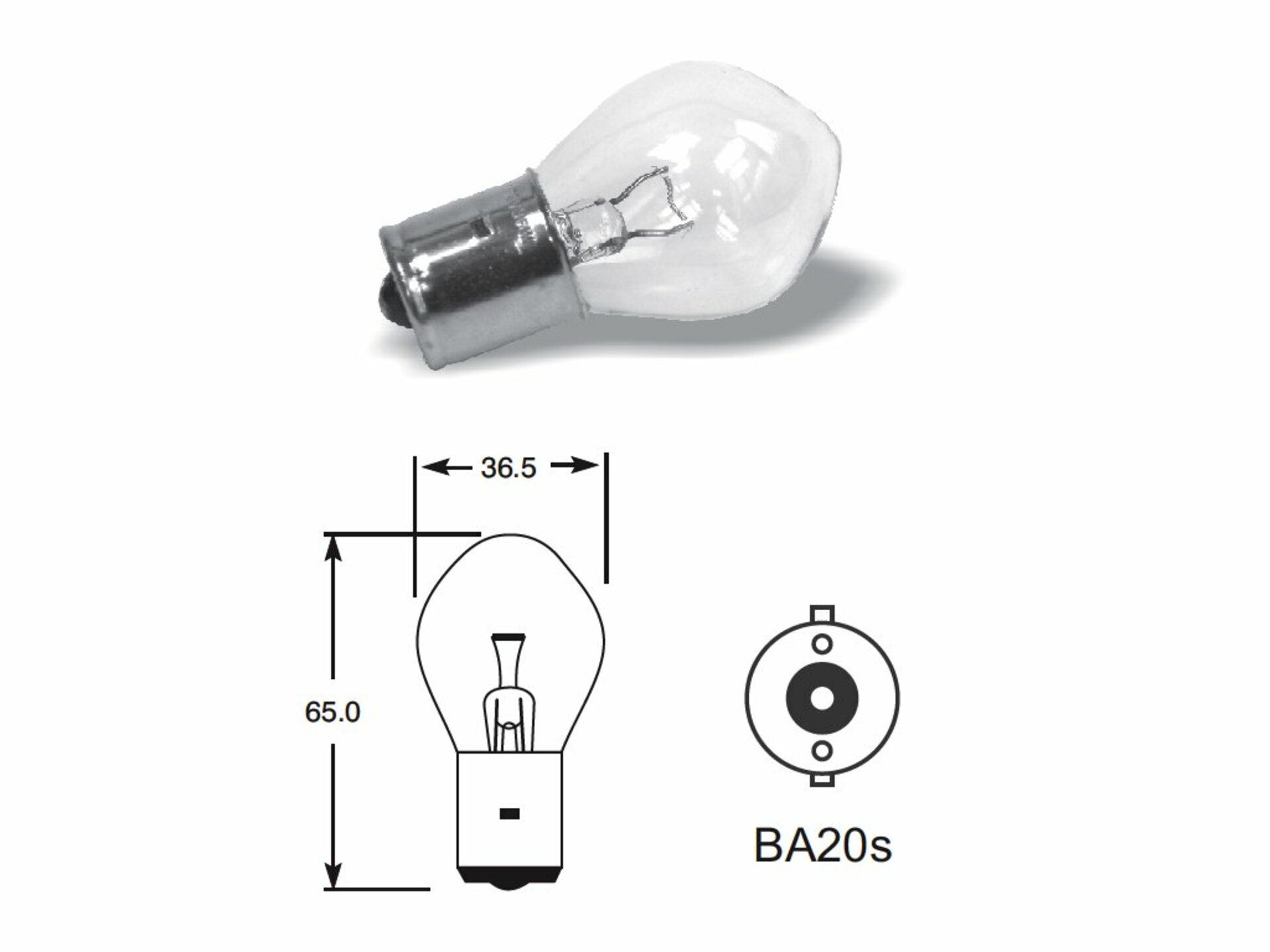 Levně ELTA 12V 35W BA20s EL399