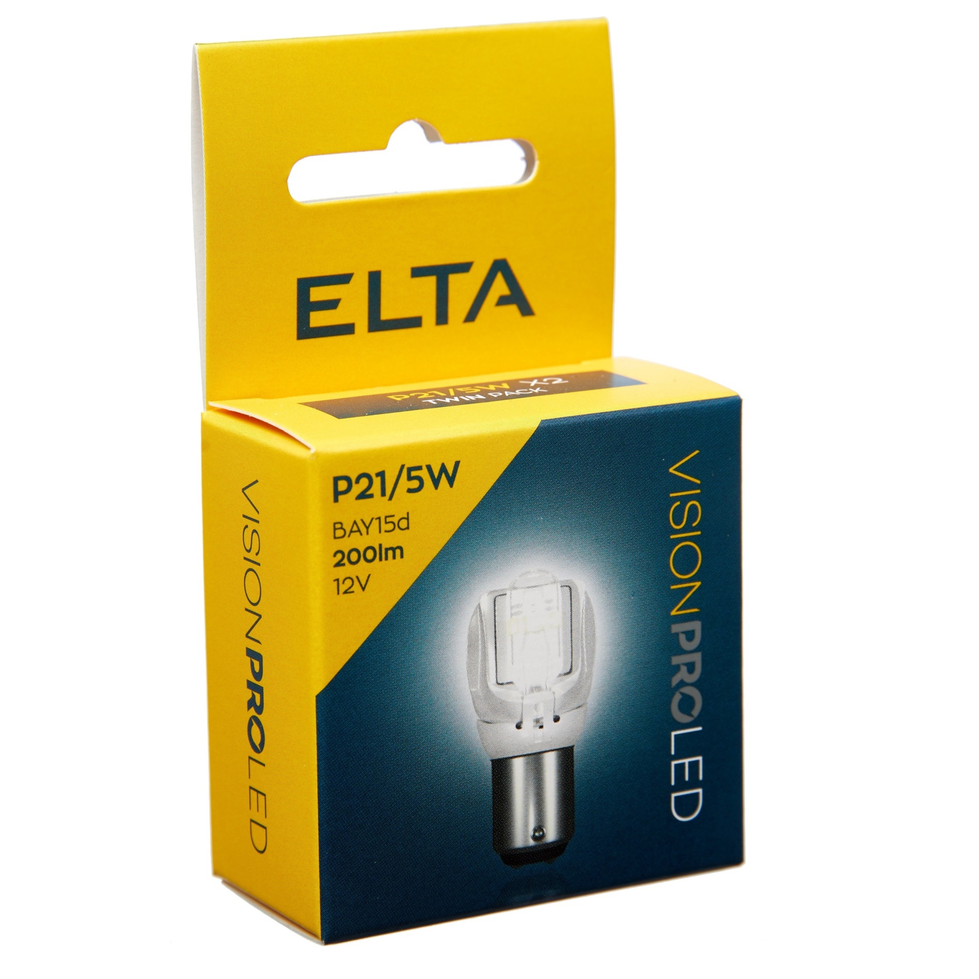 Levně Elta 12V LED žárovka P21/5W BAY15d 200lm sada 2 ks EB8060TR