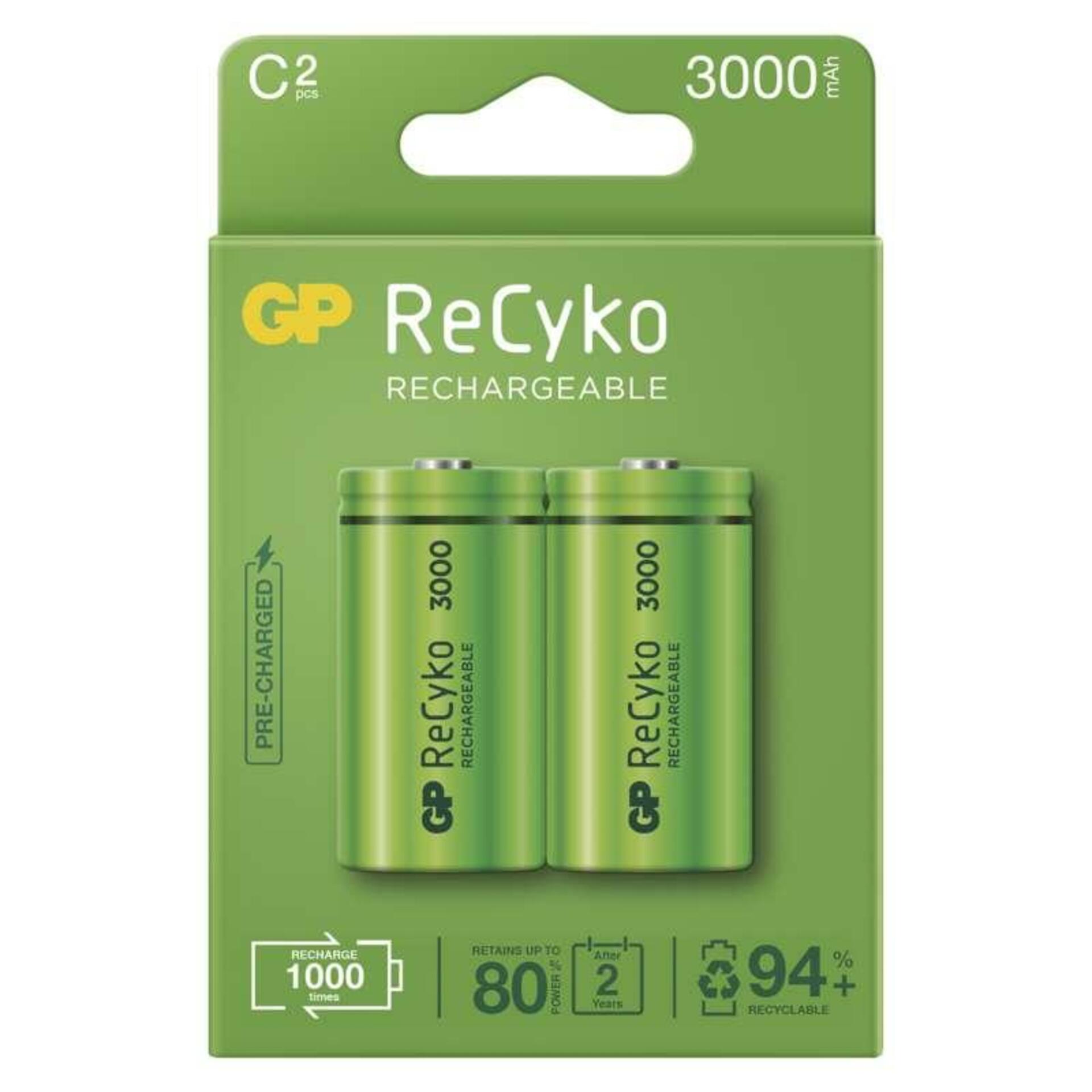 Levně EMOS Nabíjecí baterie GP ReCyko 3000 C (HR14) B2133