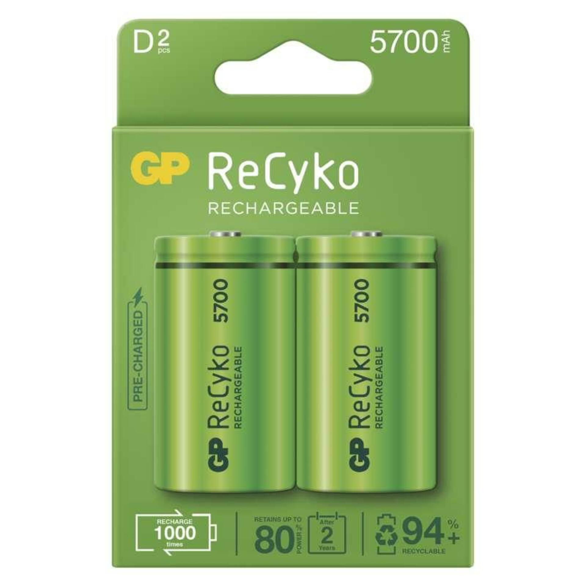 Levně EMOS Nabíjecí baterie GP ReCyko 5700 D (HR20) B2145