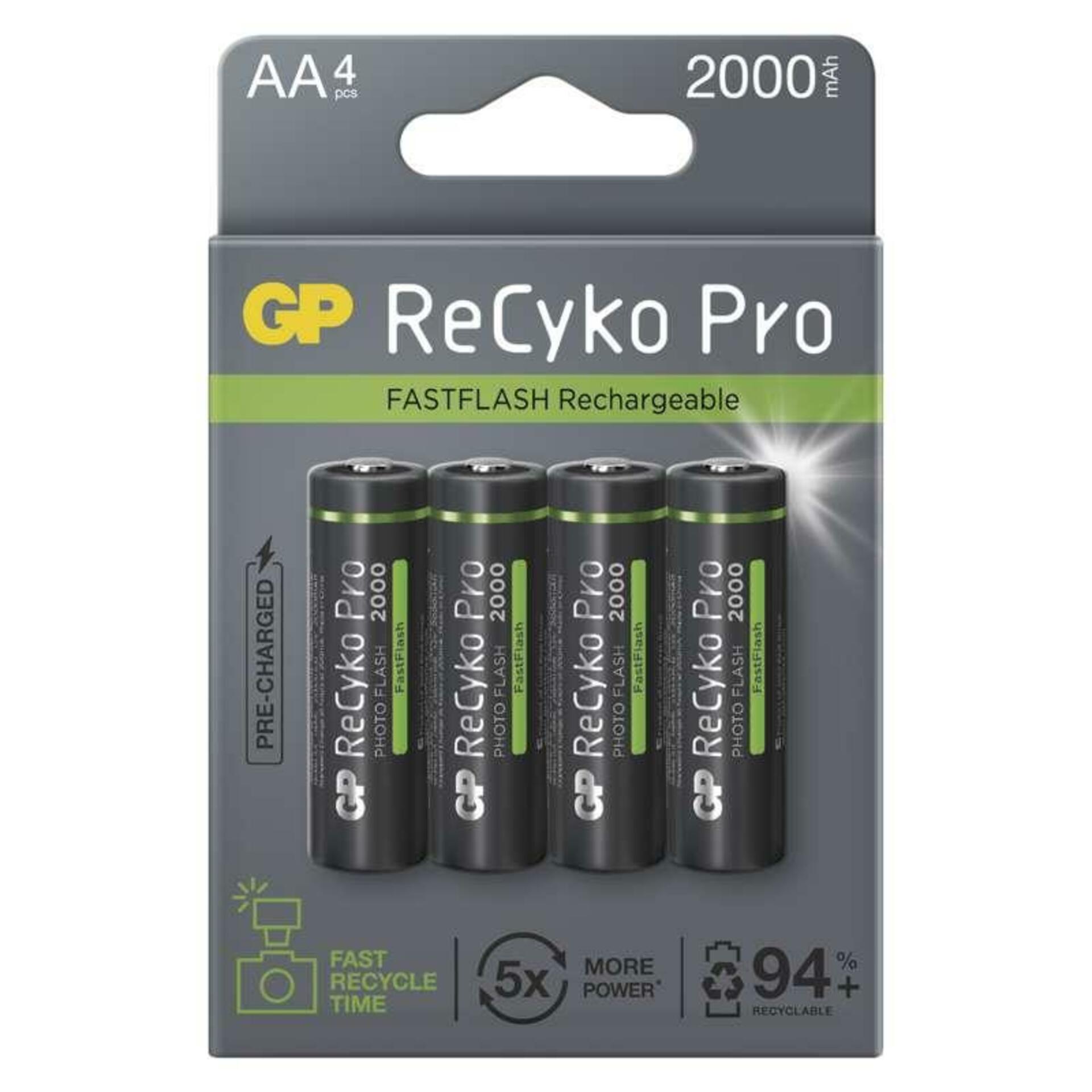 Levně EMOS Nabíjecí baterie GP ReCyko Pro Photo Flash AA (HR6) B2420