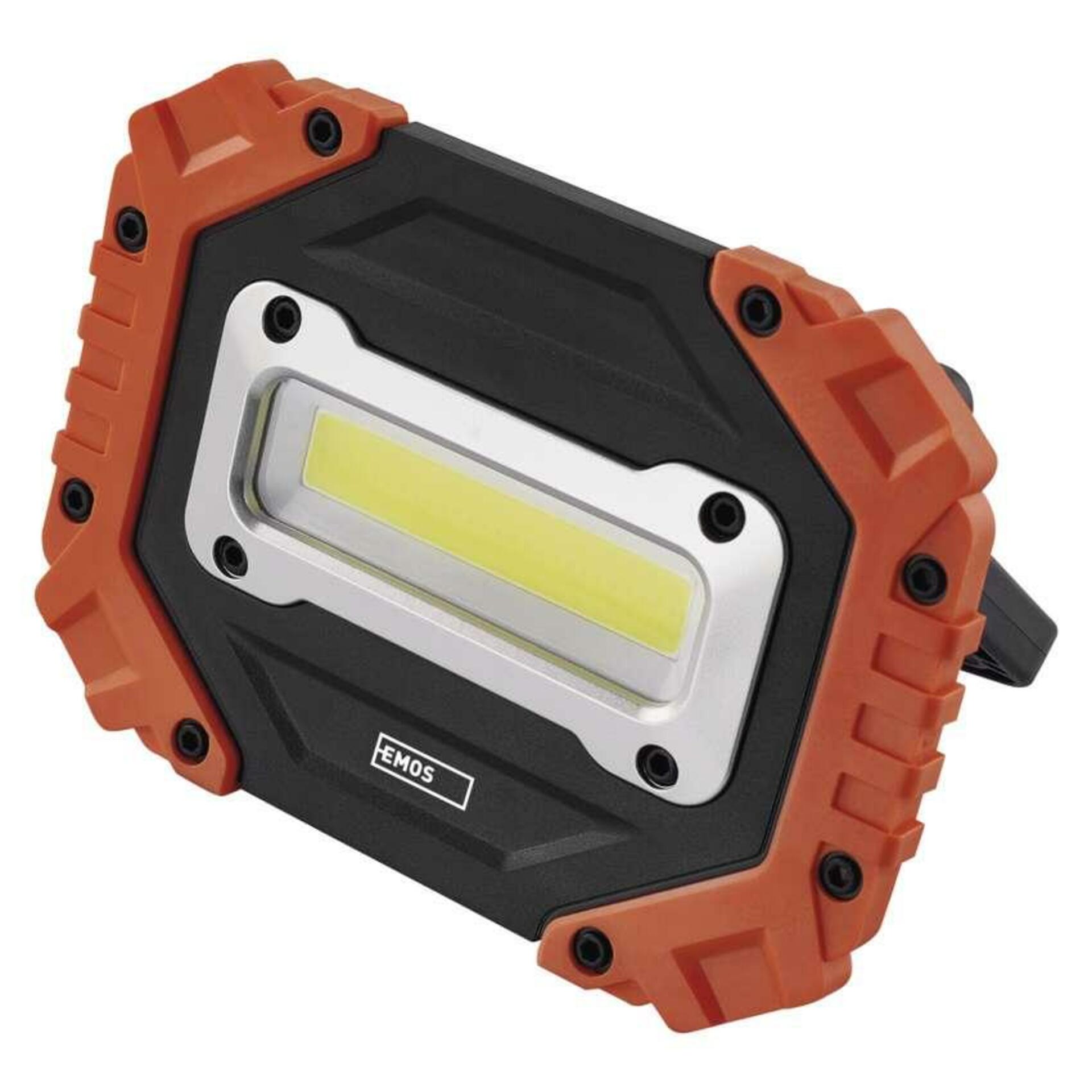 EMOS COB LED pracovní svítilna P4113, 700 lm, 4× AA P4113
