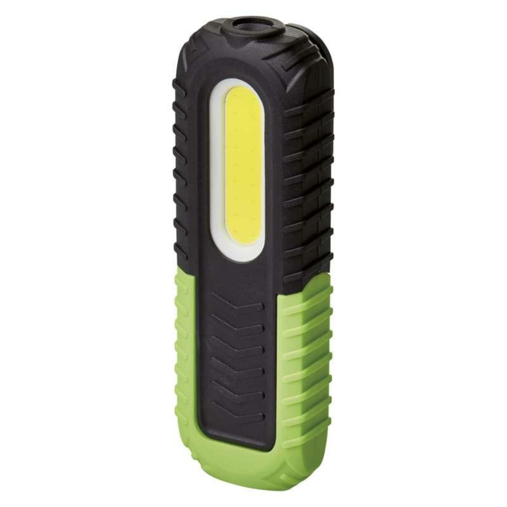 Levně EMOS COB LED + LED nabíjecí prac. svítilna P4531, 400 lm,2000 mAh 1450000280