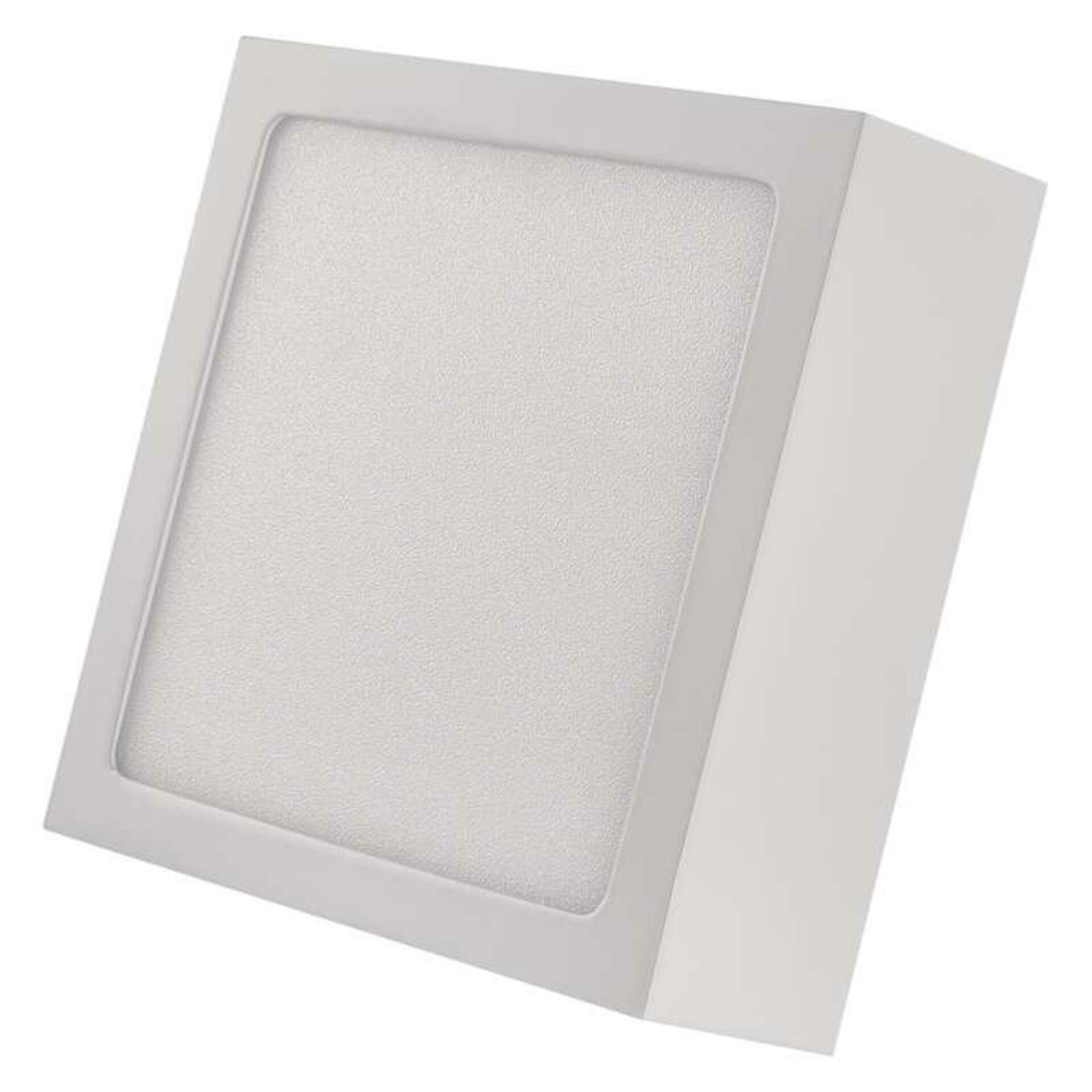 EMOS LED svítidlo NEXXO bílé, 12 x 12 cm, 7,6 W, teplá/neutrální bílá ZM6123