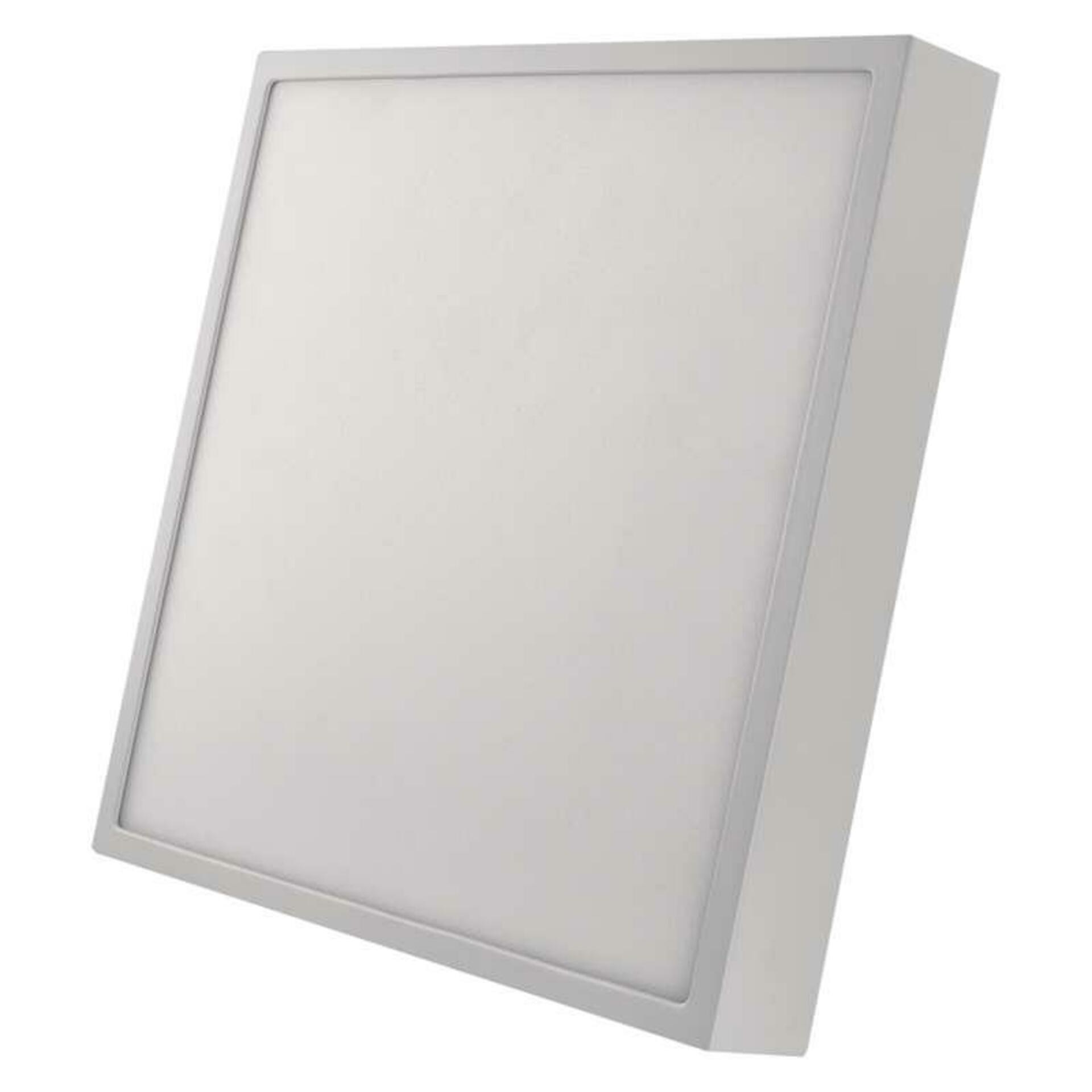 EMOS LED svítidlo NEXXO bílé, 30 x 30 cm, 28,5 W, teplá/neutrální bílá ZM6153